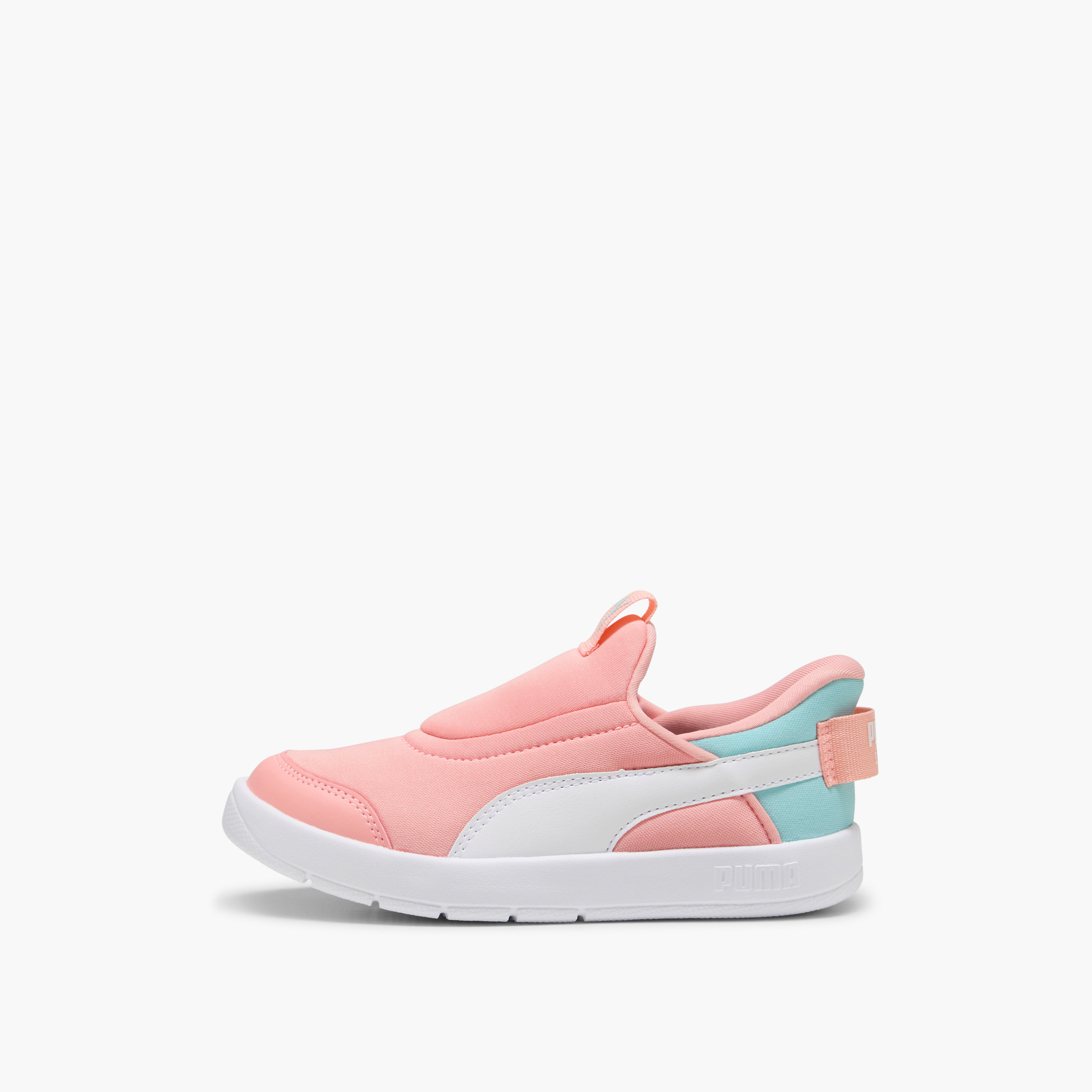 Puma Girls' Courtflex v3 SLIPTECH PS Slip-On Sneakers - 39973406-girls-shoes-sneakers-image-4
