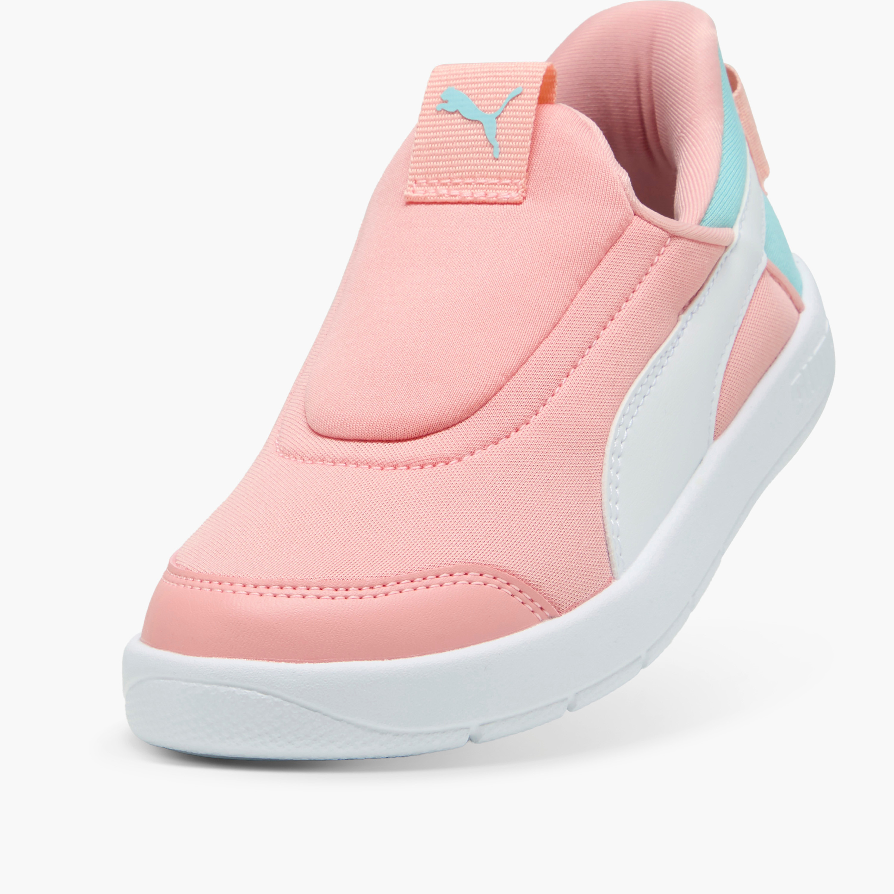 Puma Girls' Courtflex v3 SLIPTECH PS Slip-On Sneakers - 39973406-girls-shoes-sneakers-image-6