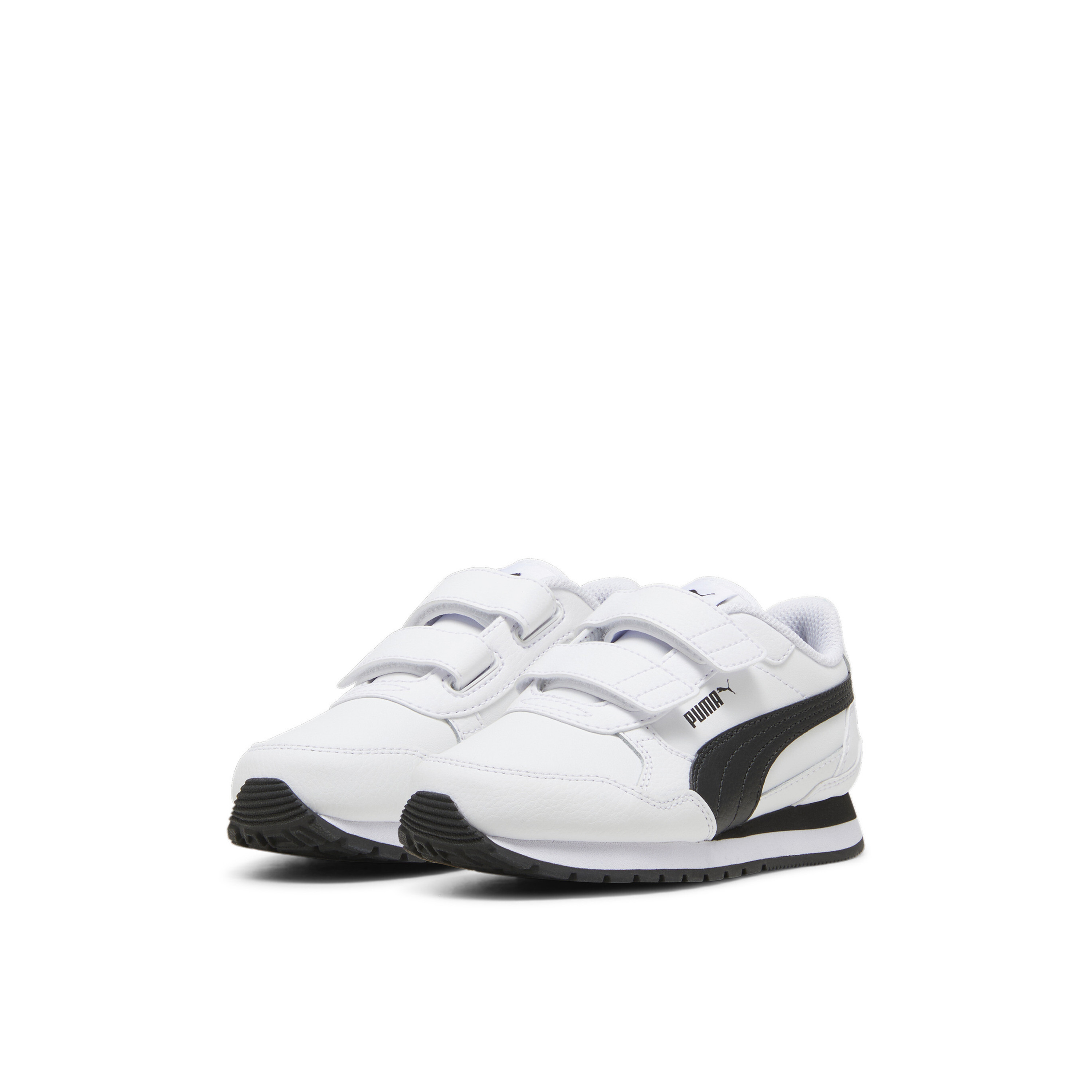 Puma Kids ST Runner v4 L V PS Leather Ankle Sneakers-girls-shoes-sneakers-image-1
