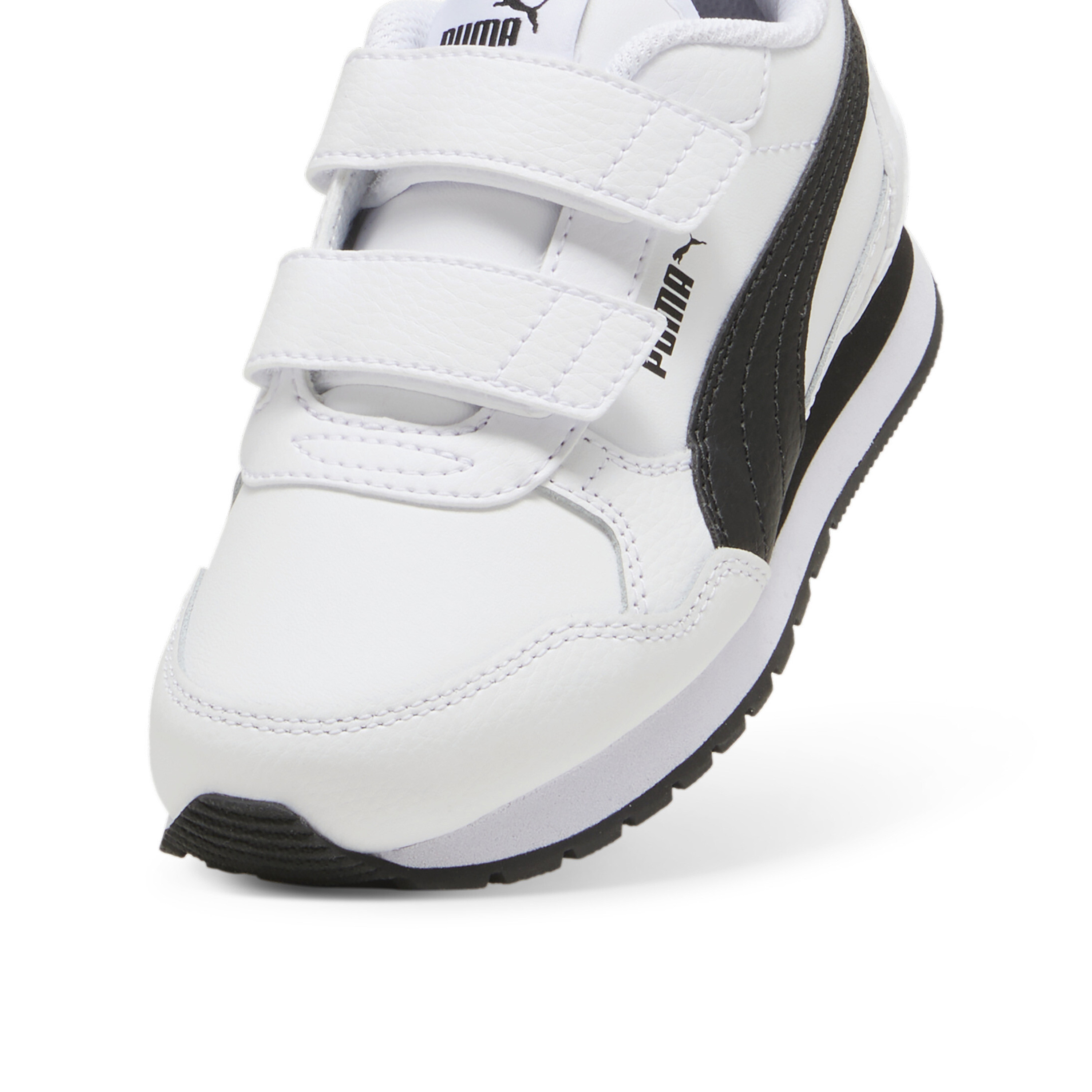 Puma Kids ST Runner v4 L V PS Leather Ankle Sneakers-girls-shoes-sneakers-image-4