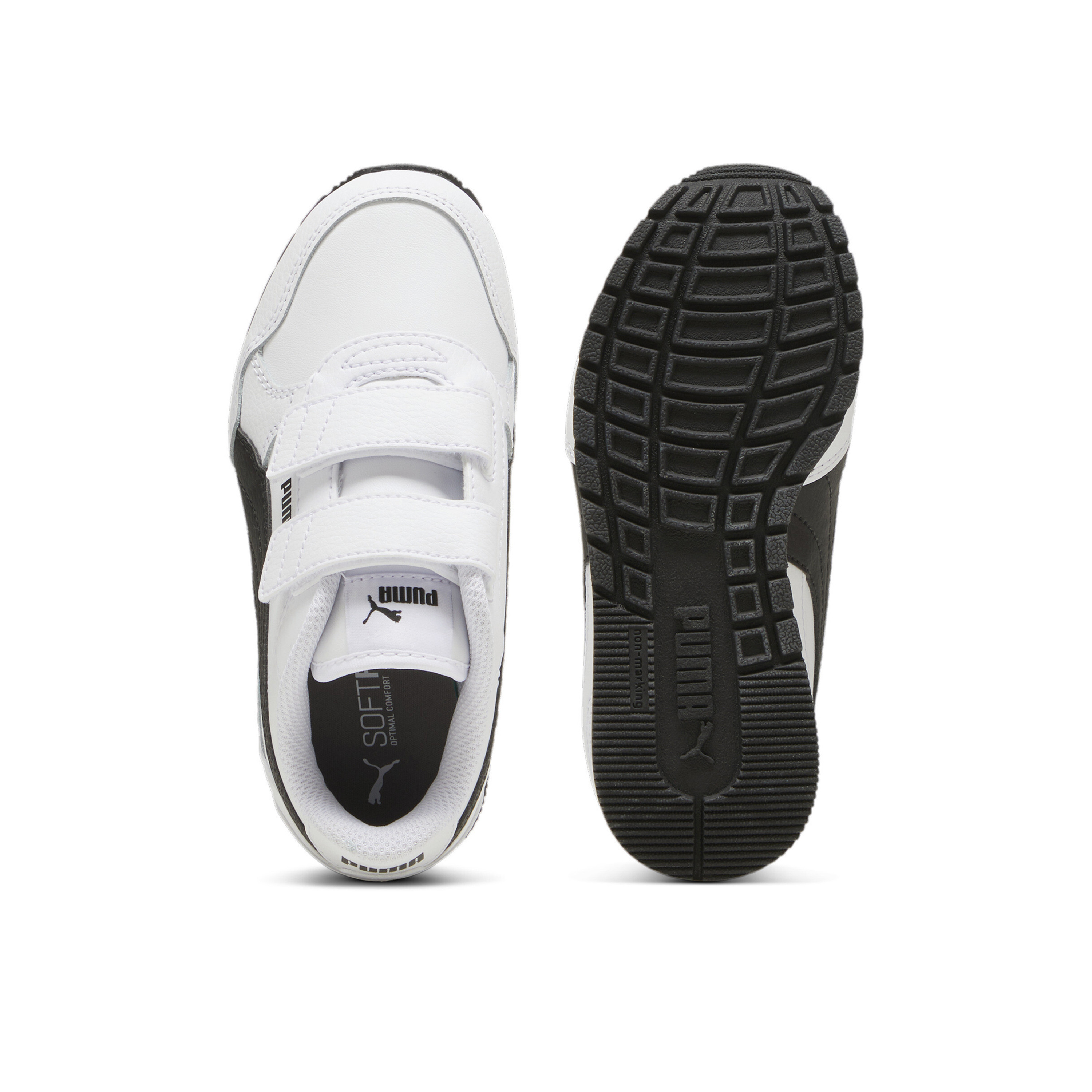 Puma Kids ST Runner v4 L V PS Leather Ankle Sneakers-girls-shoes-sneakers-image-5
