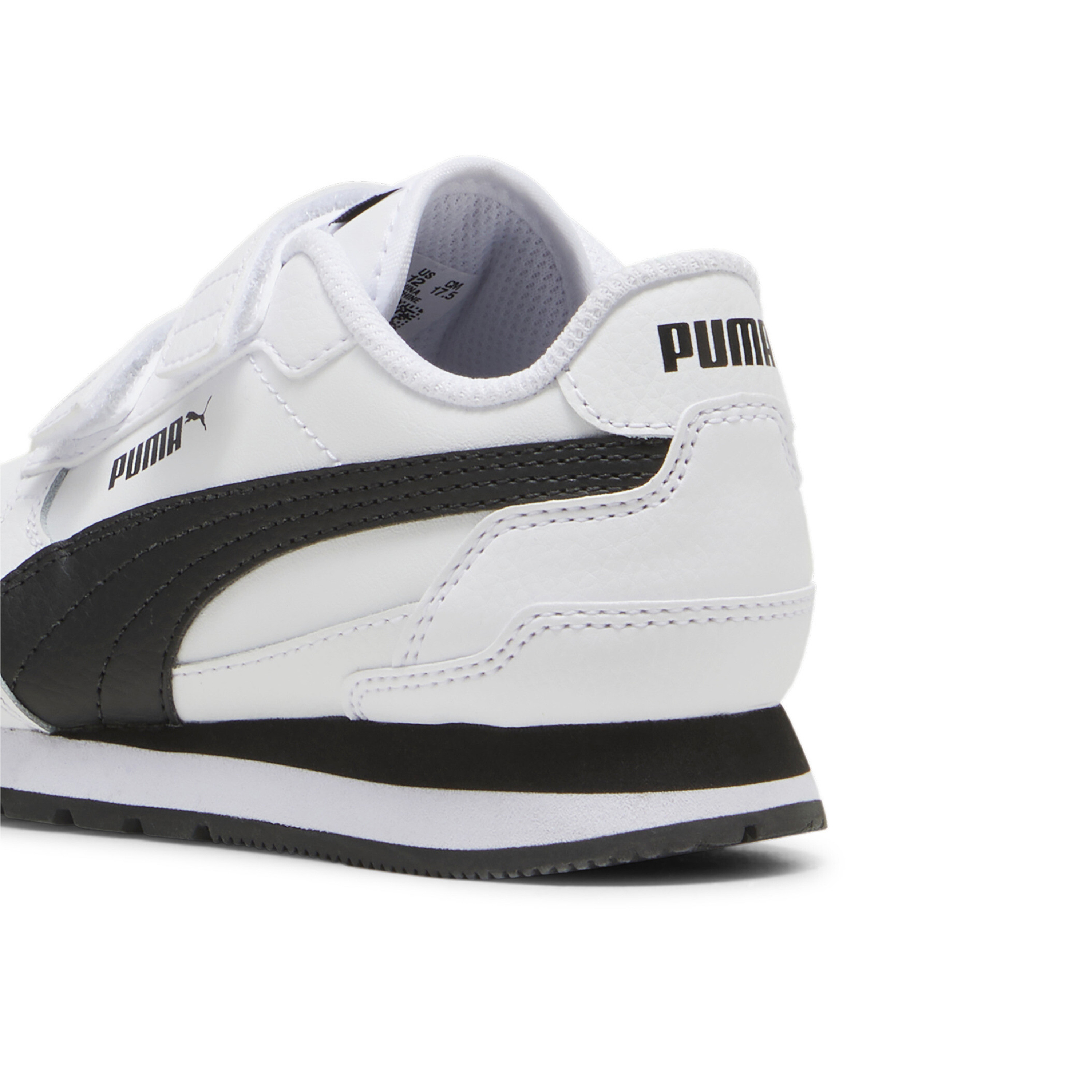 Puma Kids ST Runner v4 L V PS Leather Ankle Sneakers-girls-shoes-sneakers-image-6