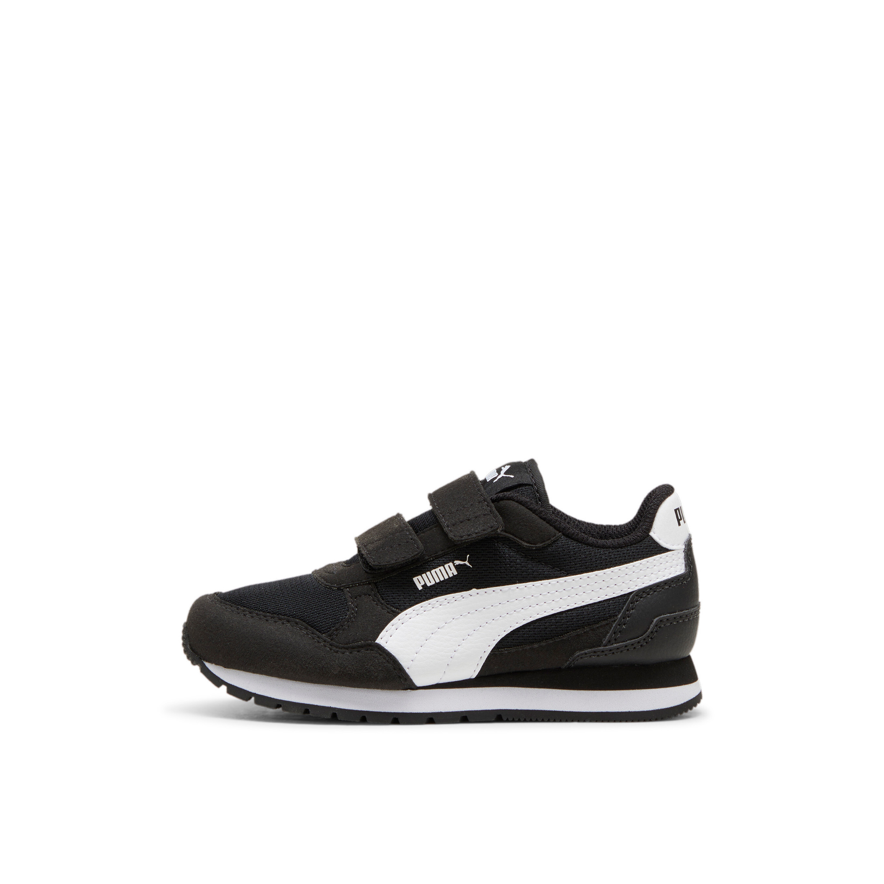 Puma Kids ST Runner v4 Mesh V PS Hook & Loop Ankle Sneakers-girls-shoes-sneakers-image-3
