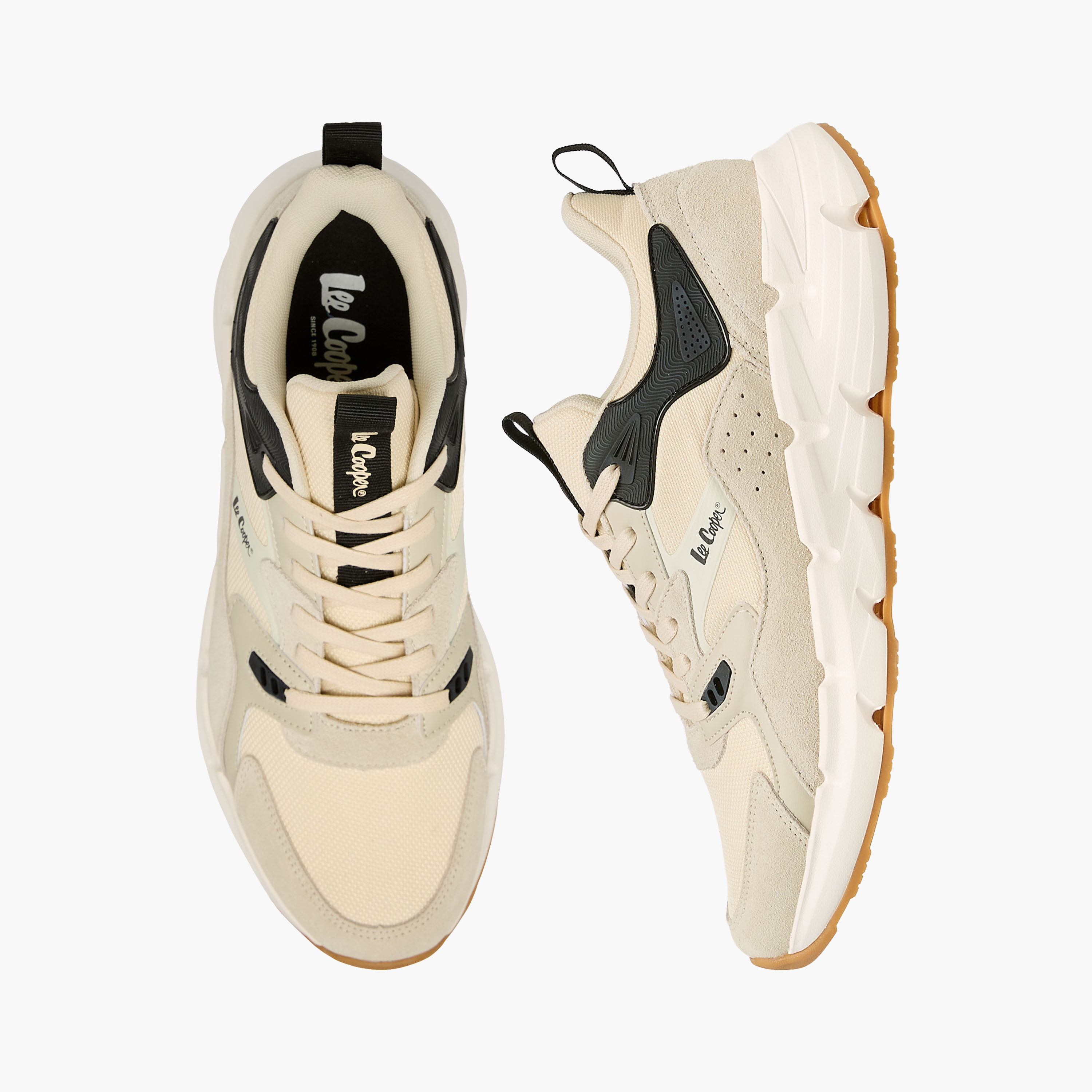 Lee Cooper Men Ortholite Lace-Up Ankle Sneakers-men-shoes-sneakers-image-1