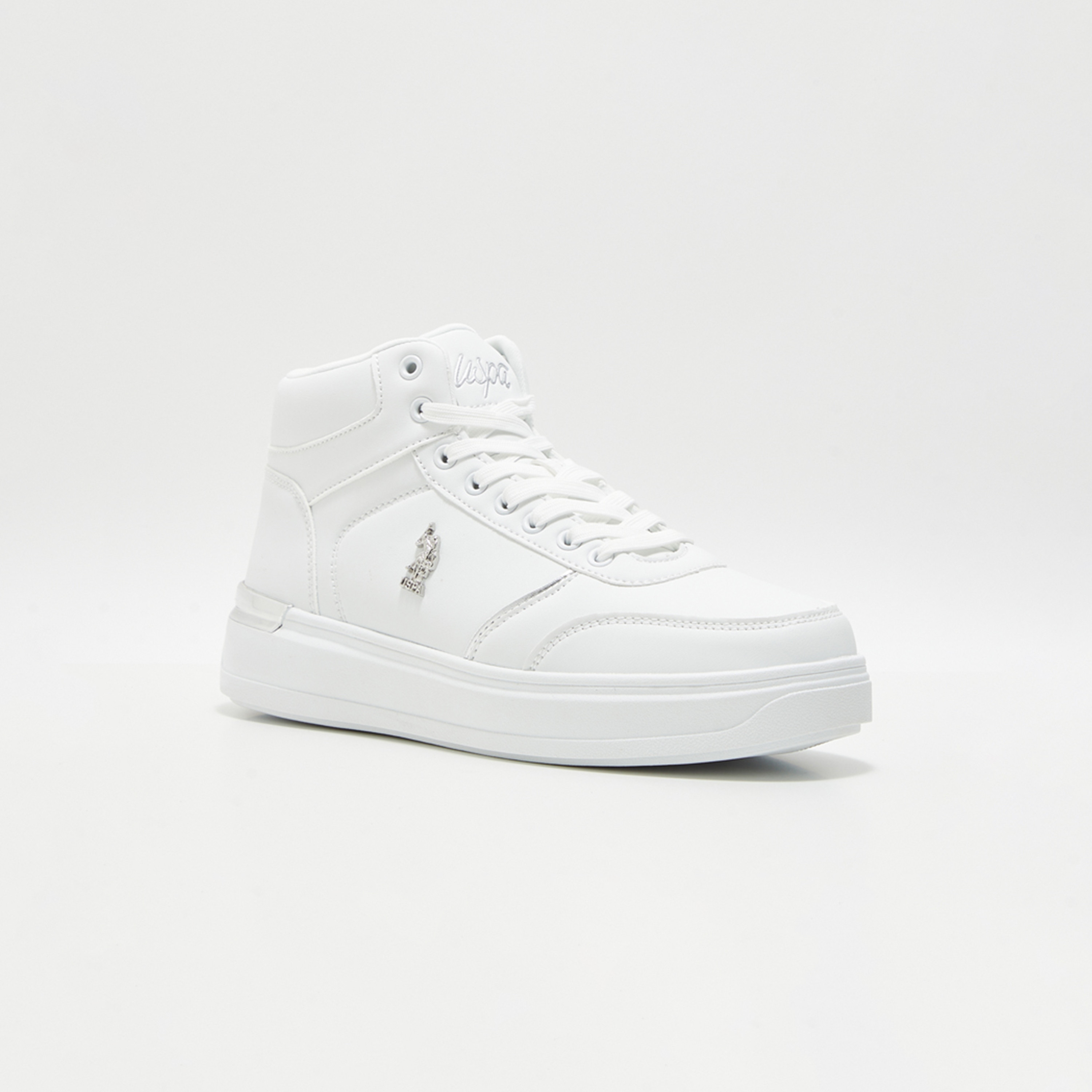 U.S. Polo Assn. Women's High Top Lace-Up Sneakers | 3FALON3PR-women-shoes-sneakers-image-1