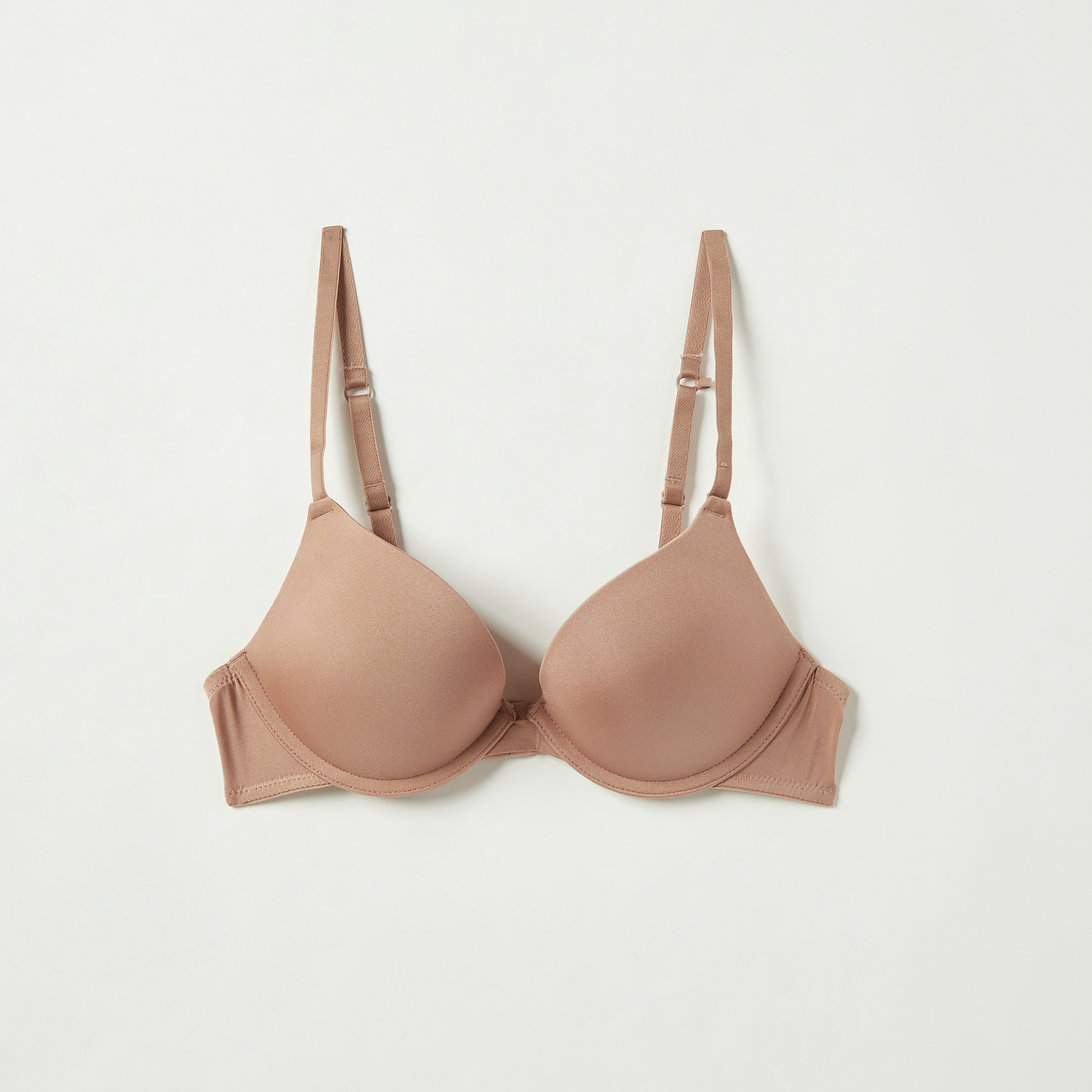 La Senza Solid Push-Up Bra with Hook and Eye Closure-women-clothing-lingerie-bras-image-6