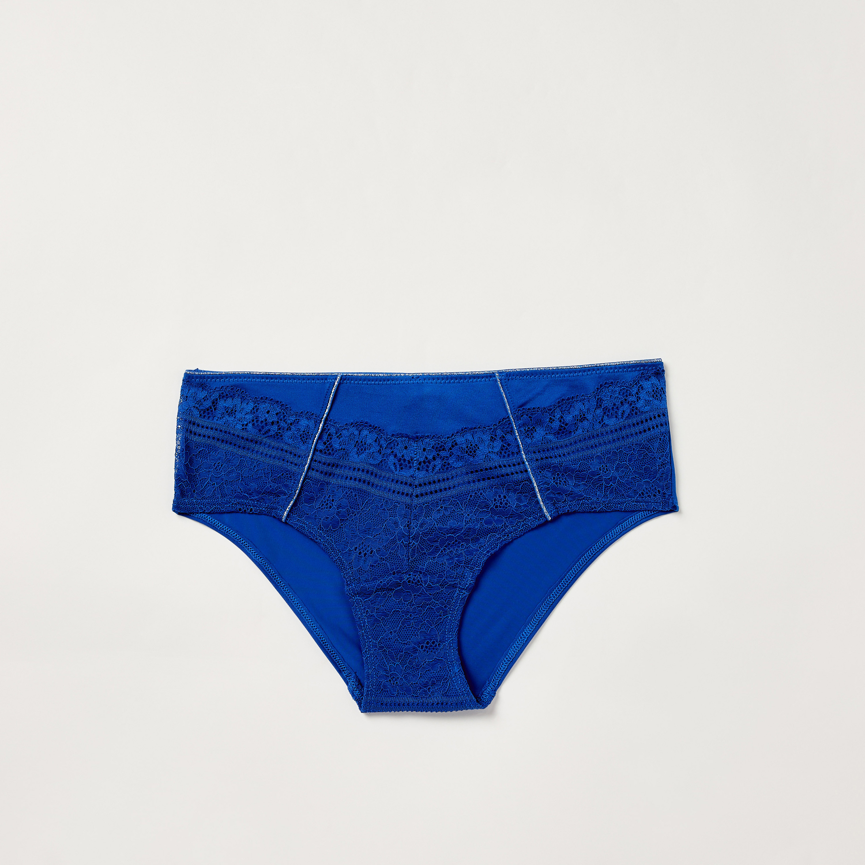 سروال داخلي هيبستر بتفاصيل دانتيل وبخصر مطاطي من لا سينزا-women-clothing-lingerie-panties-image-5