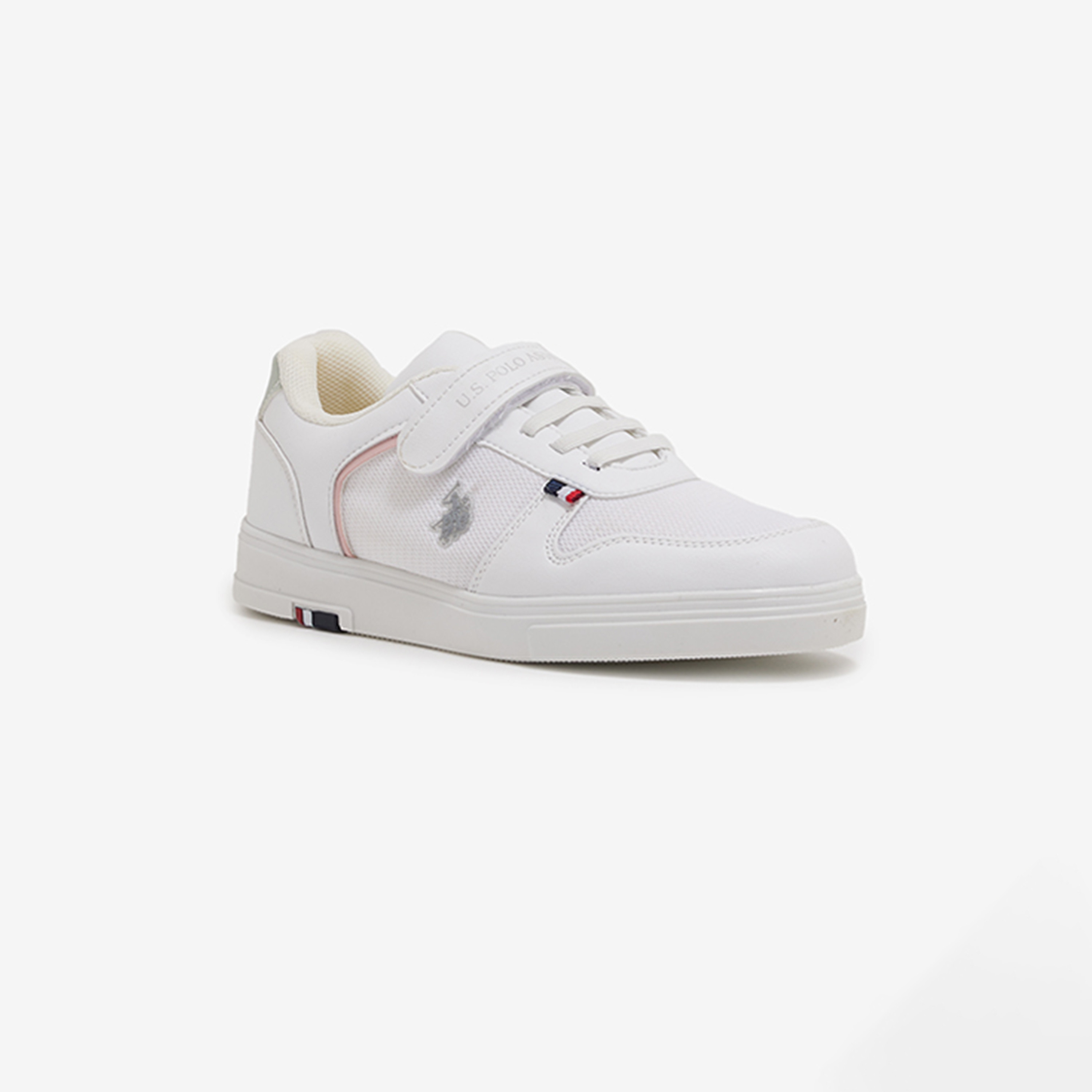 U.S. Polo Assn Kid's Sneakers with Hook & Loop Closure | 3I GLONY 3FX_1-girls-shoes-sneakers-image-1