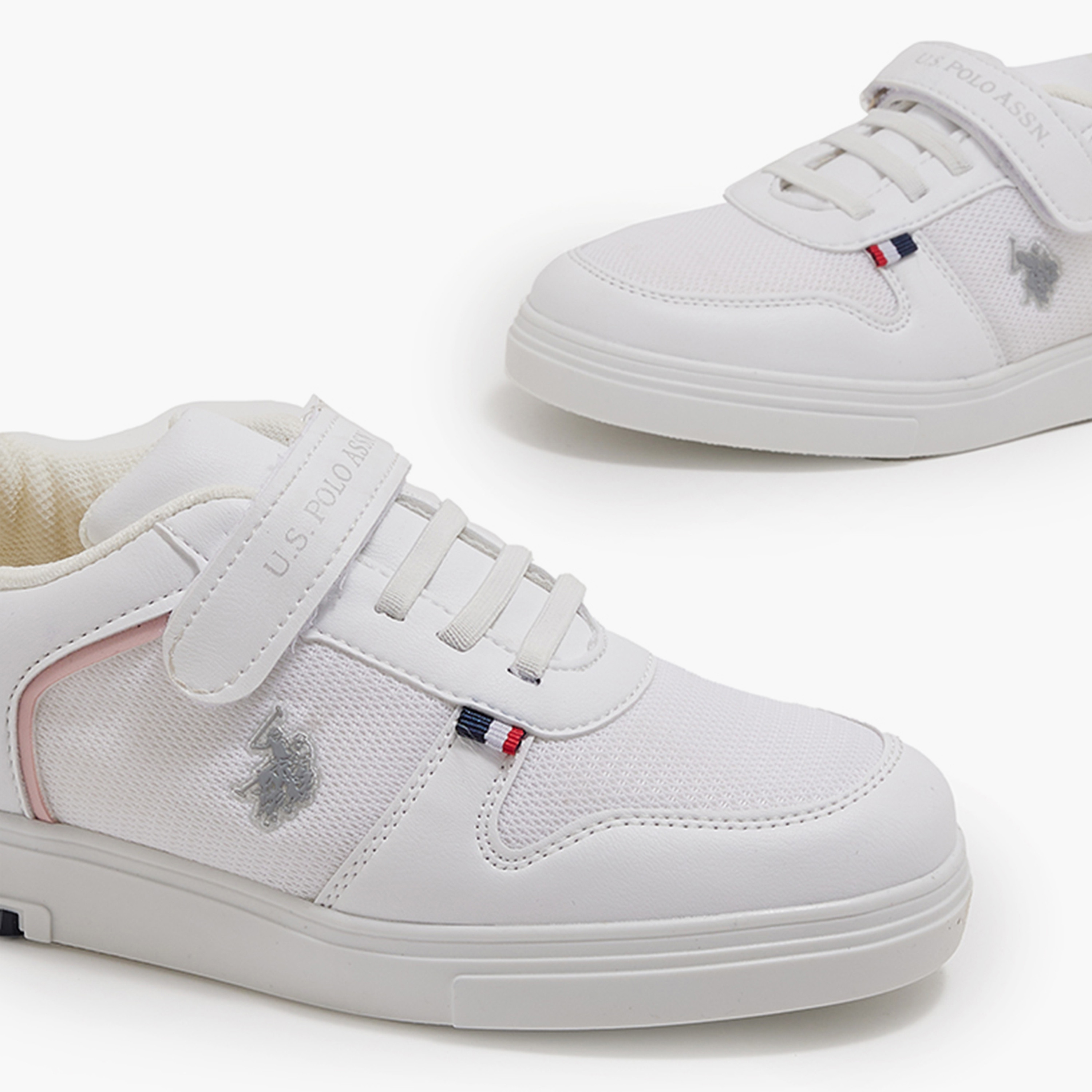 U.S. Polo Assn Kid's Sneakers with Hook & Loop Closure | 3I GLONY 3FX_1-girls-shoes-sneakers-image-4