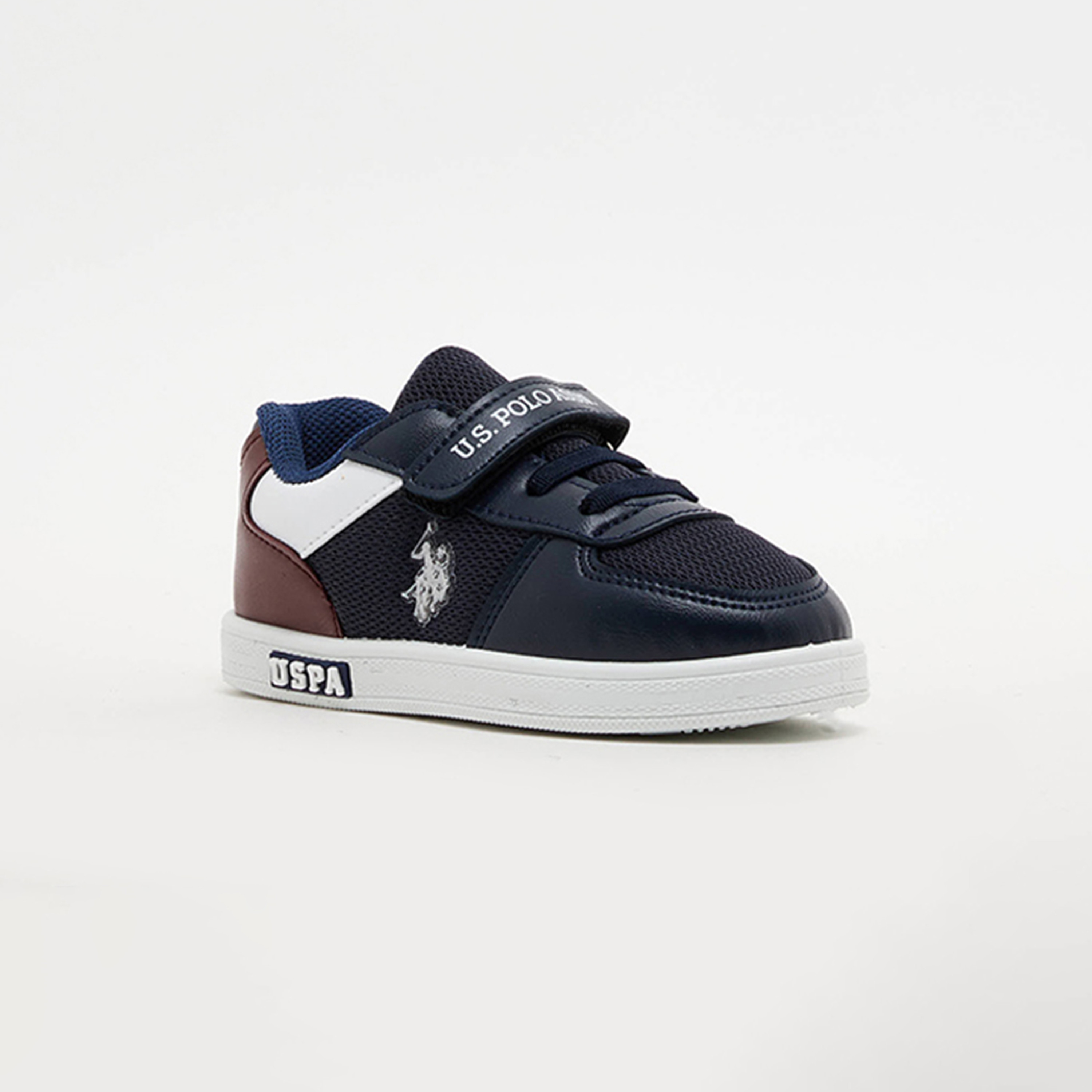 U.S. Polo Assn. Kids Sneakers with Velcro Closure | 3ICARREN3FX_JB-boys-shoes-sneakers-image-1
