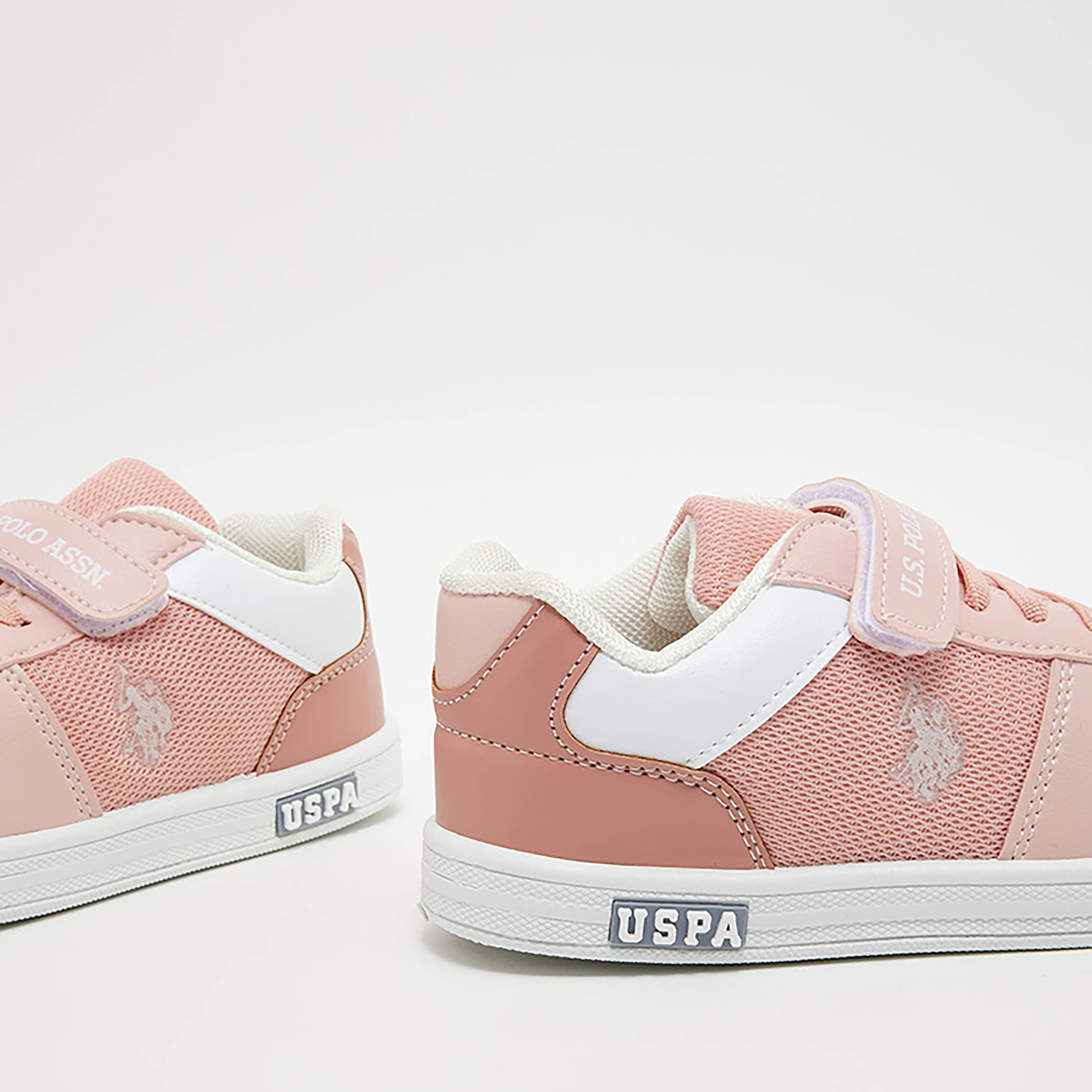 U.S. Polo Assn. Kids Sneakers with Velcro Closure | 3I CARREN 3FX_L-girls-shoes-sneakers-image-4