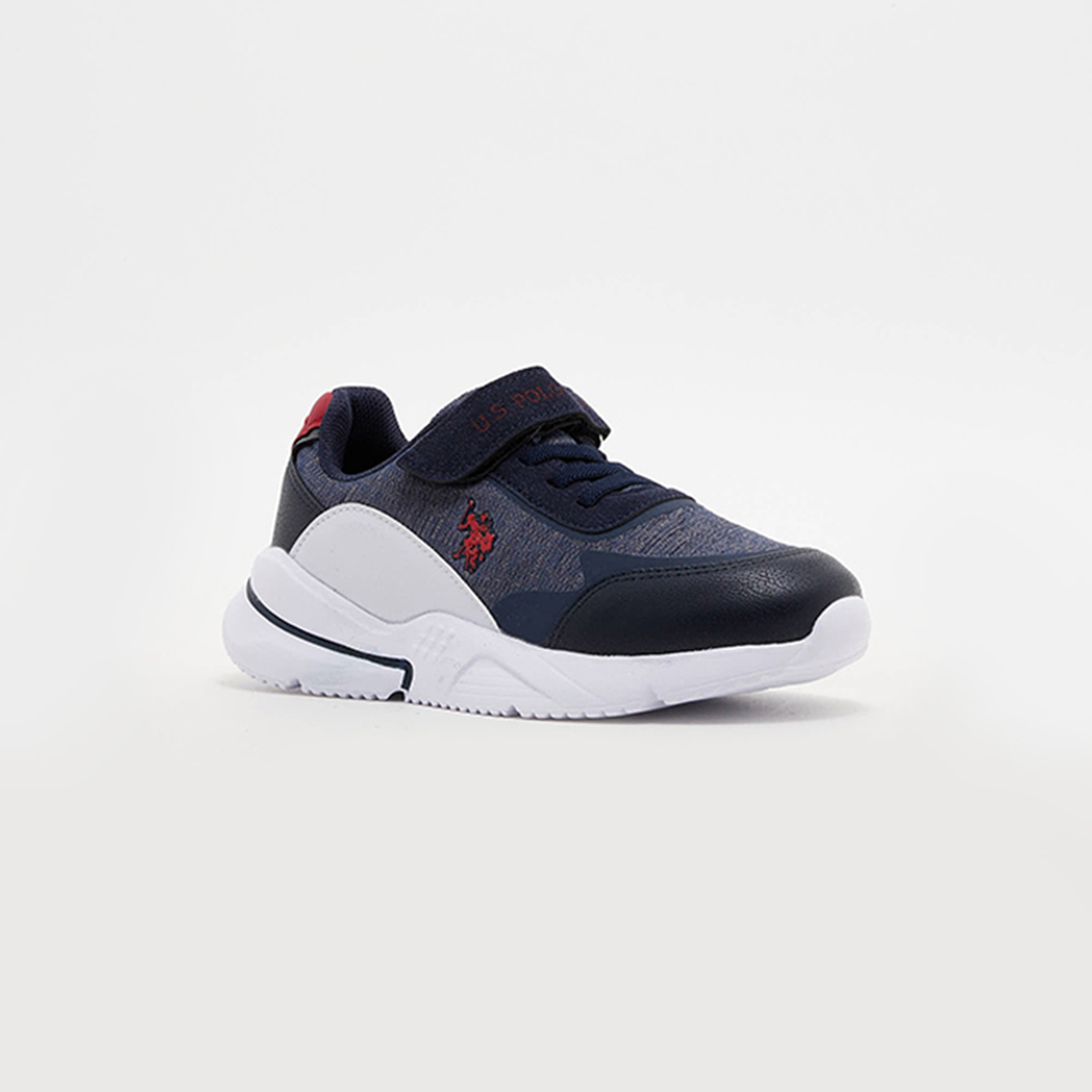 U.S. Polo Assn. Kids Sneakers with Velcro Closure | 3IJESUS3FX-boys-shoes-sneakers-image-1