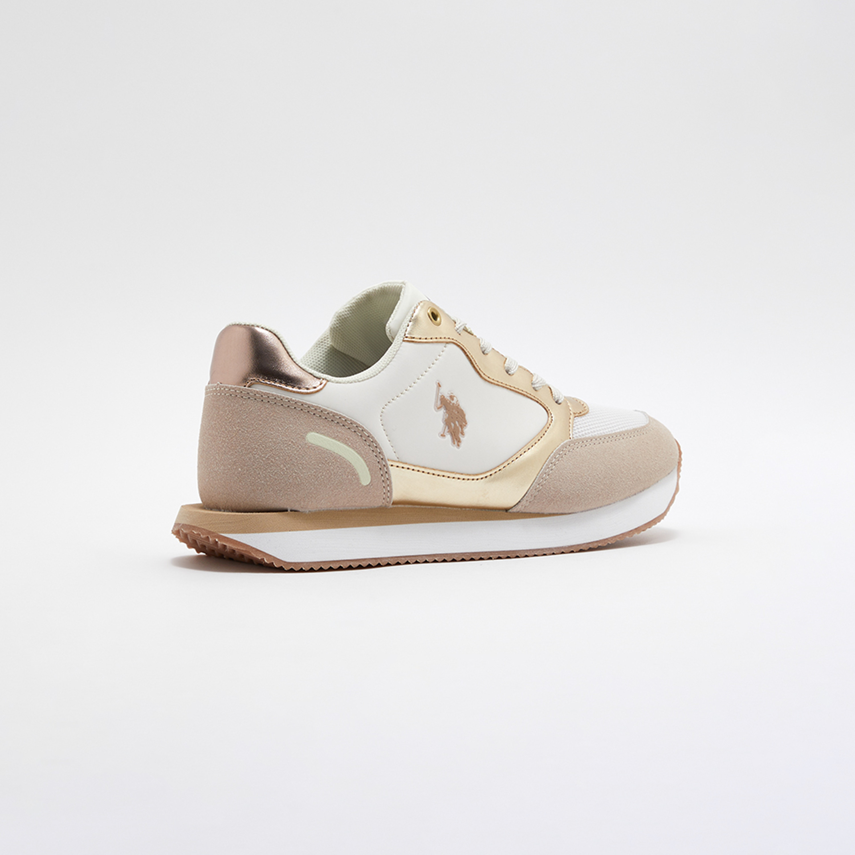 U.S. Polo Assn. Women Low Top Lace Up Sneakers - 3IPENNA3FX-women-shoes-sneakers-image-2