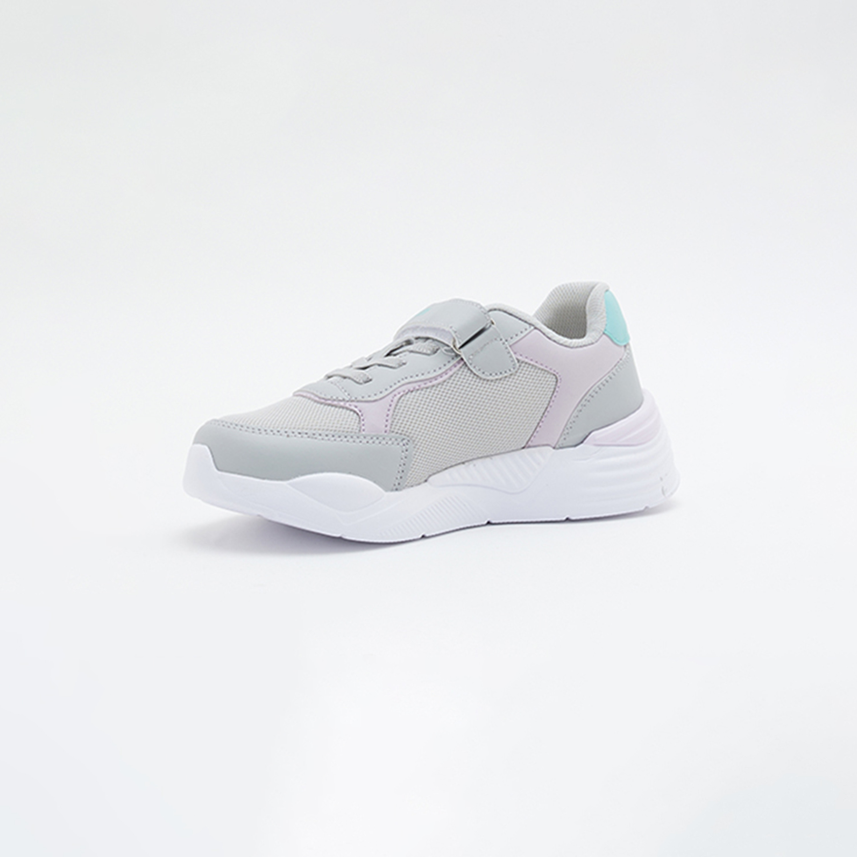 U.S. Polo Assn Kid's Sneakers with Hook & Loop Closure | 3M APRON 3FX_1-girls-shoes-sneakers-image-2