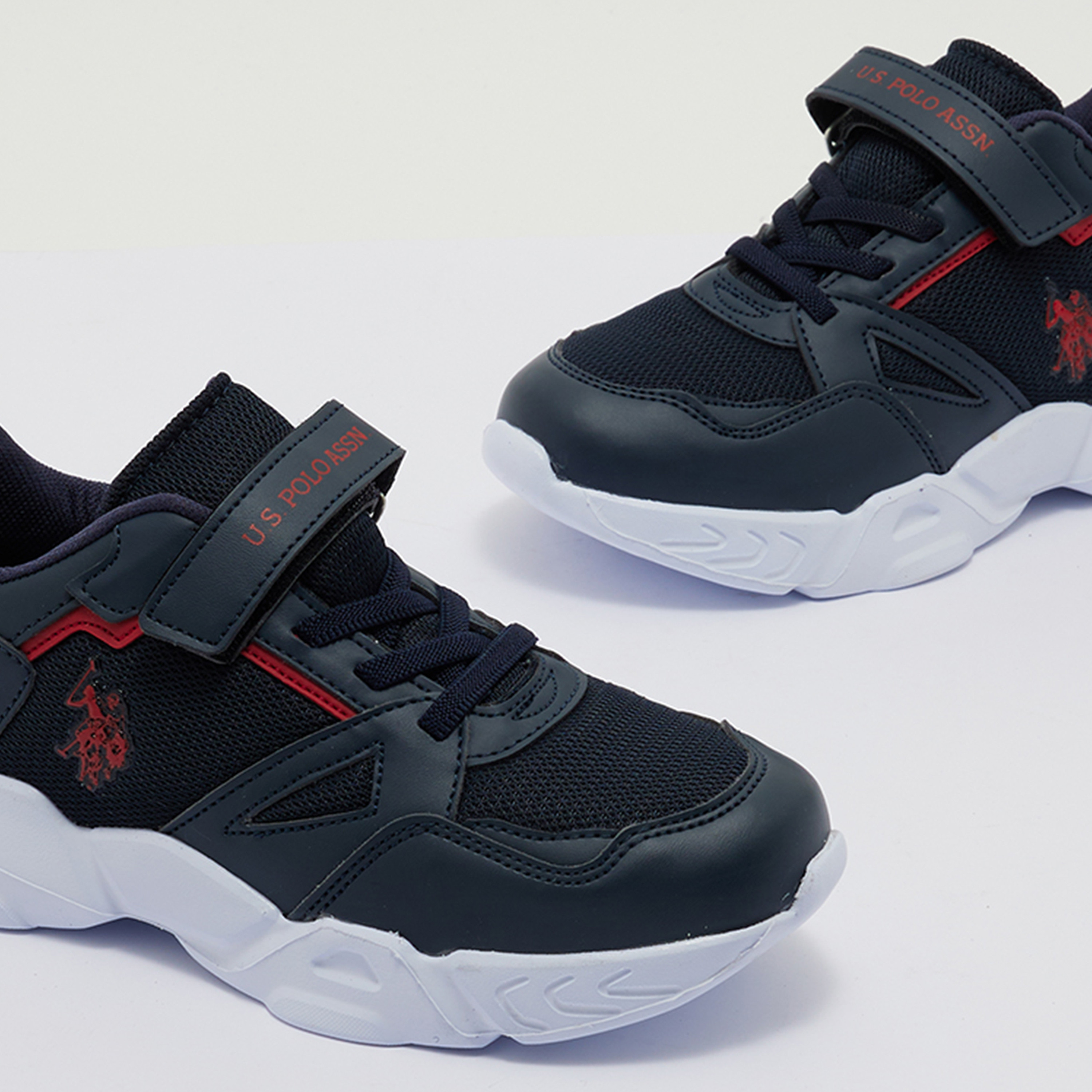 يو. اس. بولو اسن- حذاء رياضي للاطفال بحلقة إغلاق | 3M HOLD JR 3FX-girls-shoes-sneakers-image-4