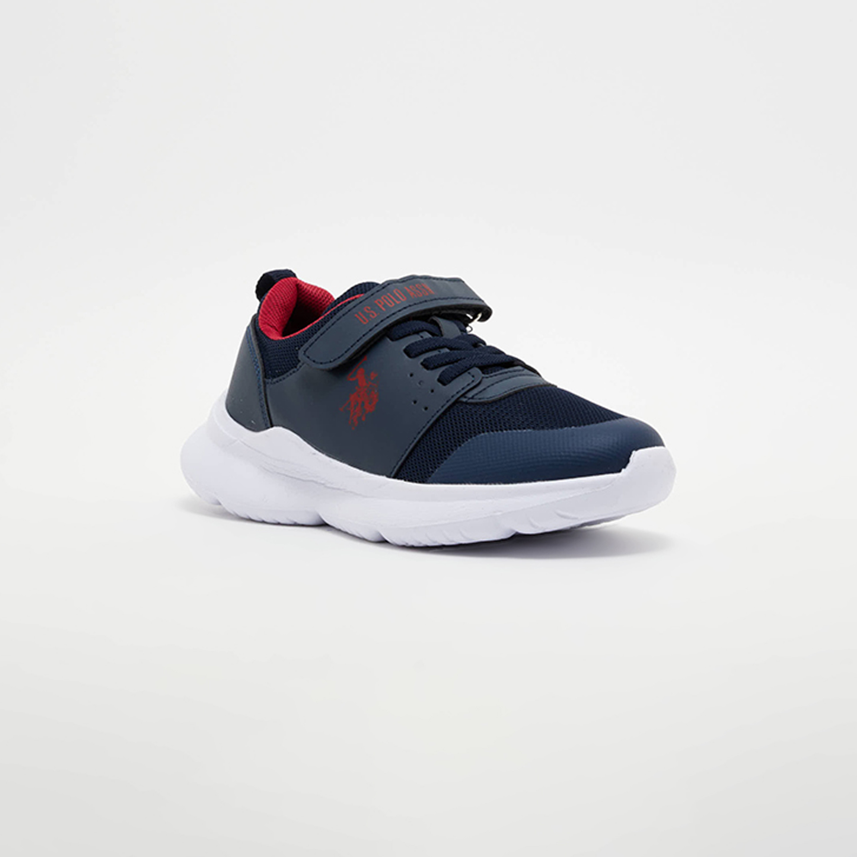 U.S. Polo Assn Kid's Sneakers with Hook & Loop Closure | 3M MONTANA JR 3FX-girls-shoes-sneakers-image-1