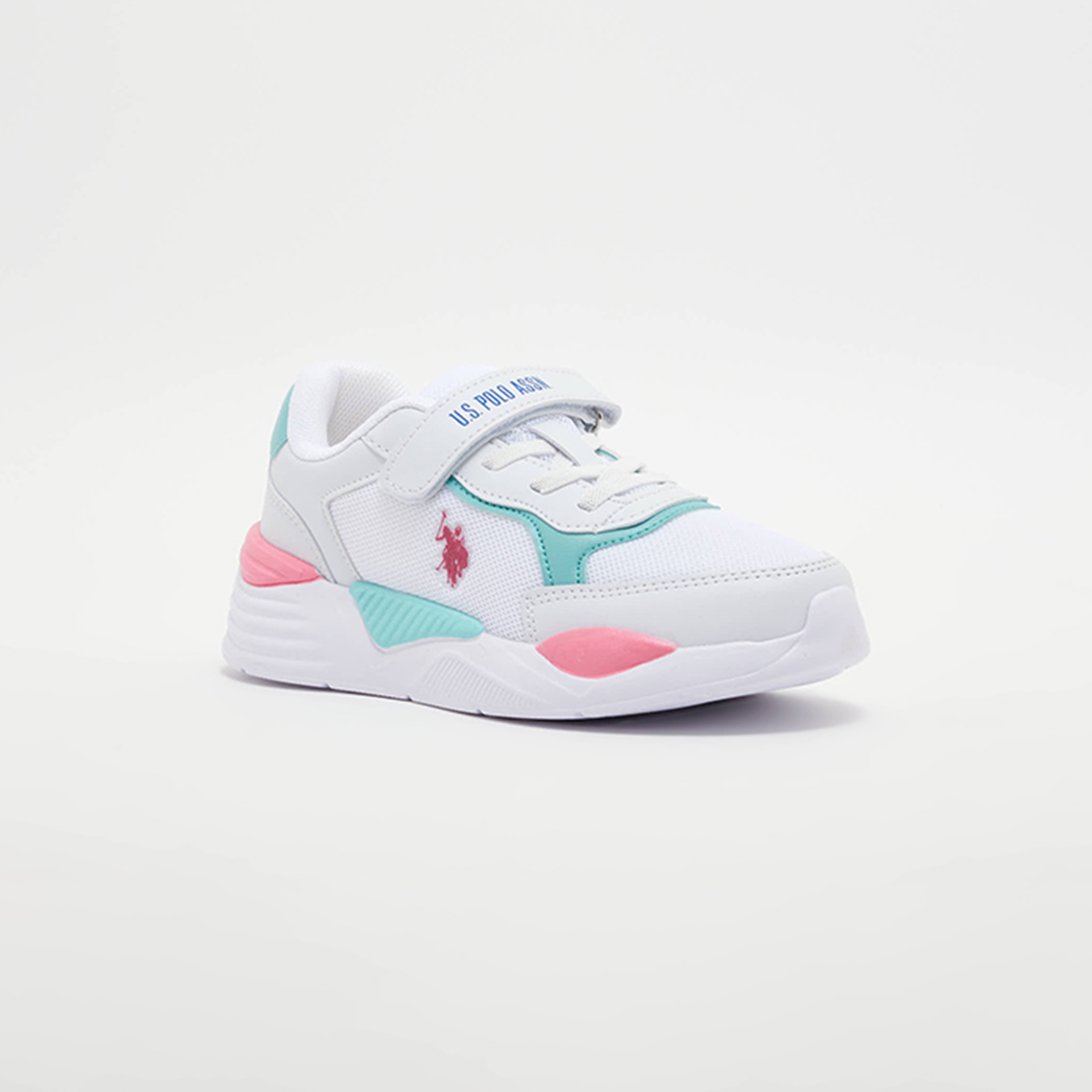  3M APRON 3FX | يو اس بولو اسن. حذاء سنيكرز للأطفال بإغلاق فيلكرو-girls-shoes-sneakers-image-1