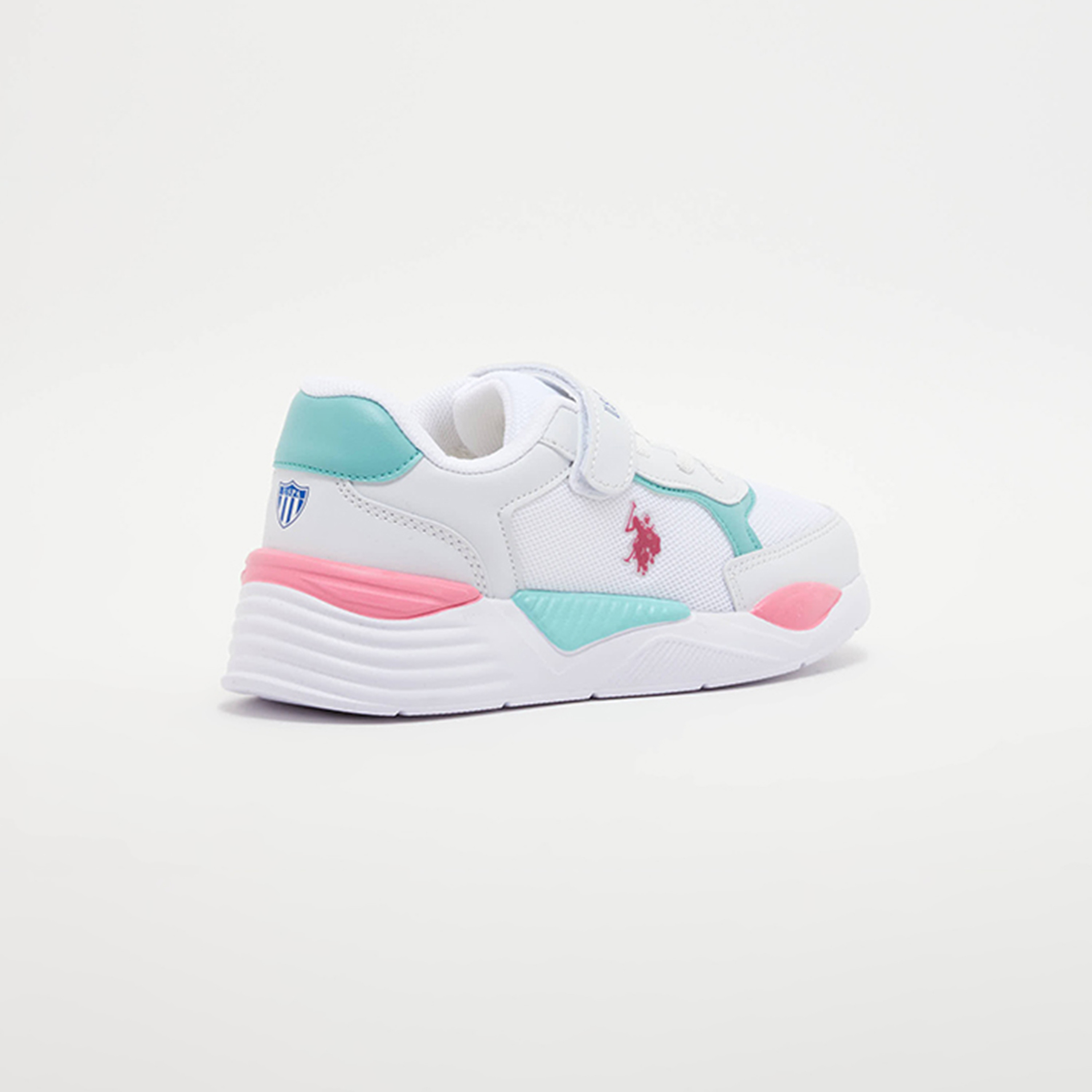 U.S. Polo Assn. Kids Sneakers with Velcro Closure | 3M APRON 3FX-girls-shoes-sneakers-image-2