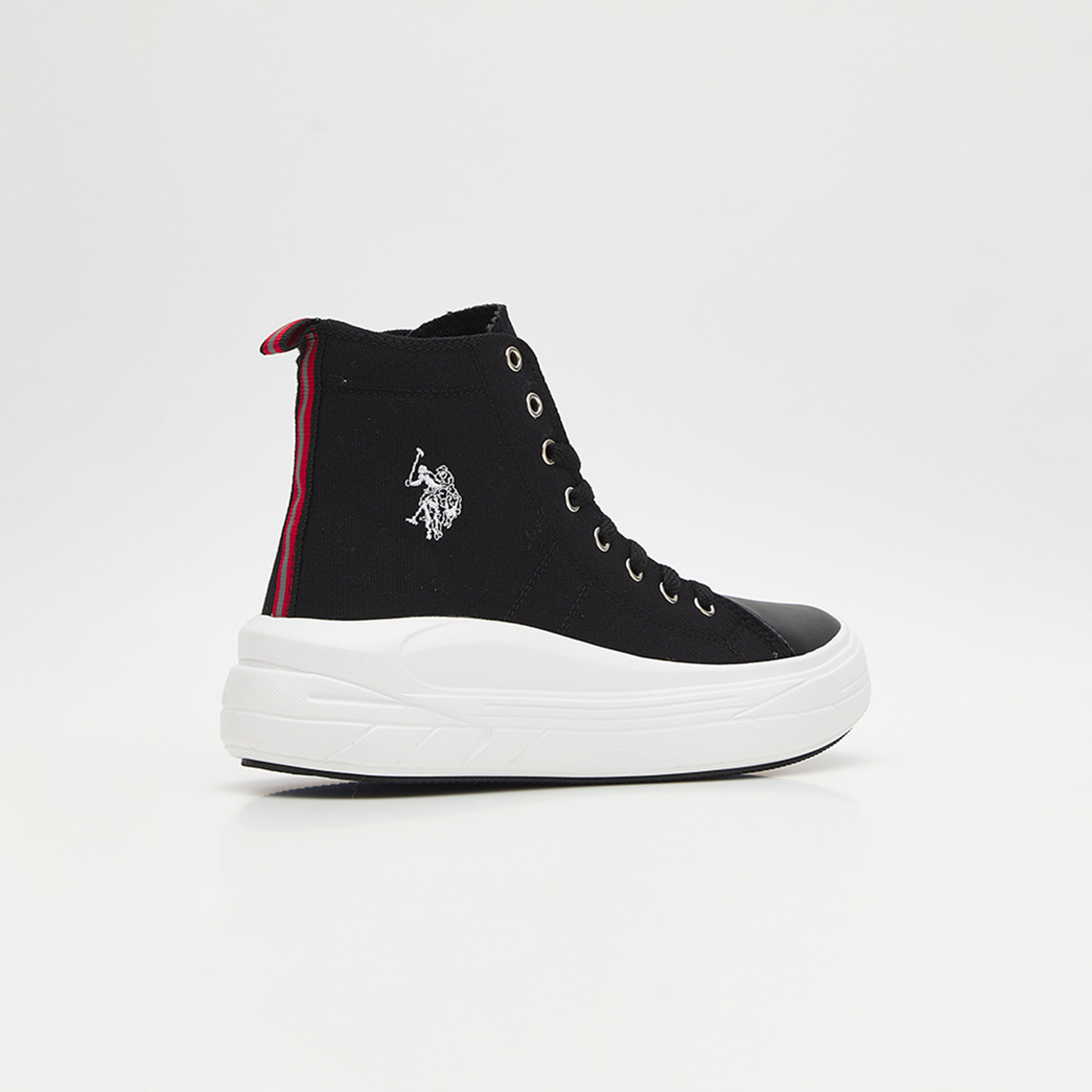 U.S. Polo Assn. Women's High Top Lace-Up Sneakers | 3M CLEMENTNE TEXBK-women-shoes-sneakers-image-2