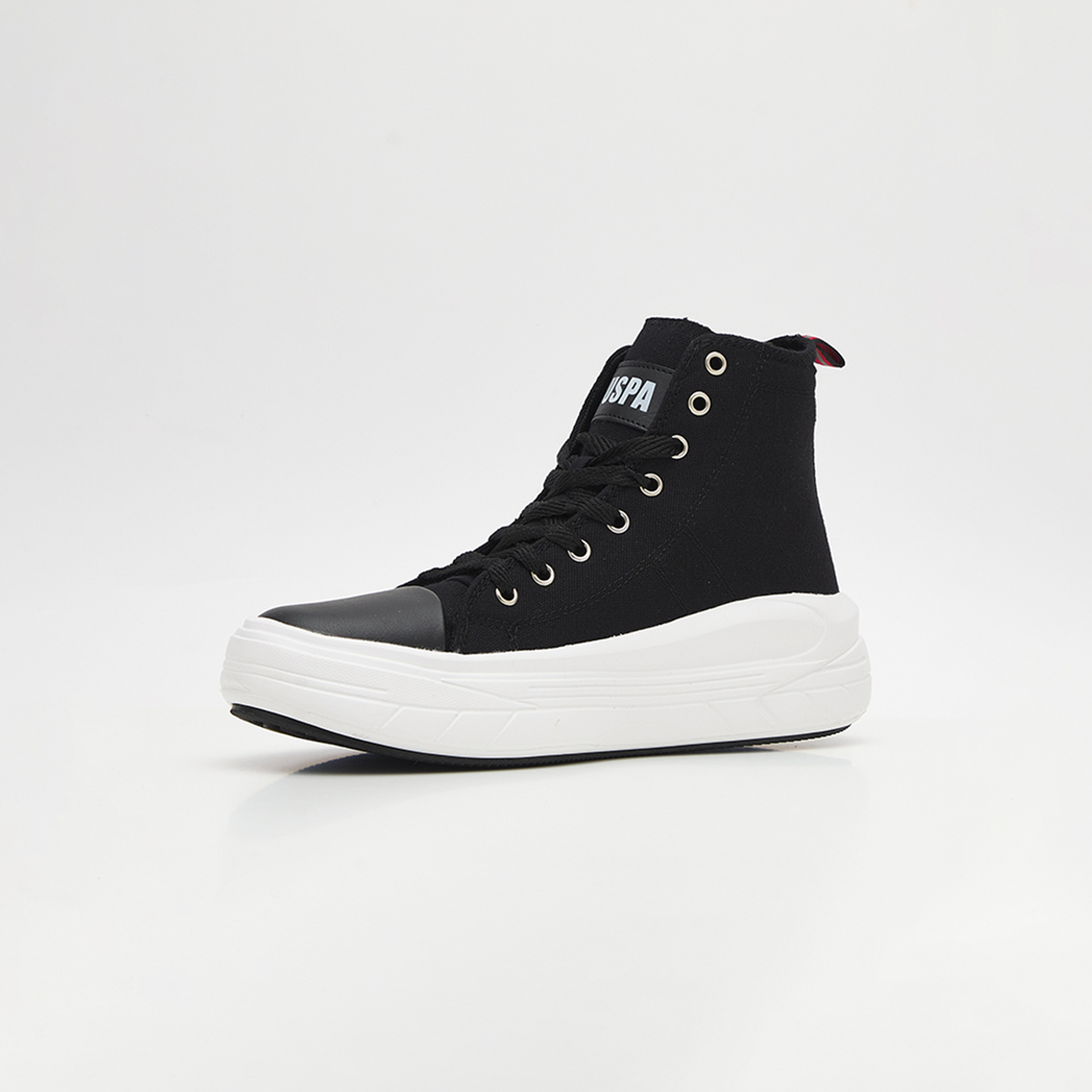 U.S. Polo Assn. Women's High Top Lace-Up Sneakers | 3M CLEMENTNE TEXBK-women-shoes-sneakers-image-3