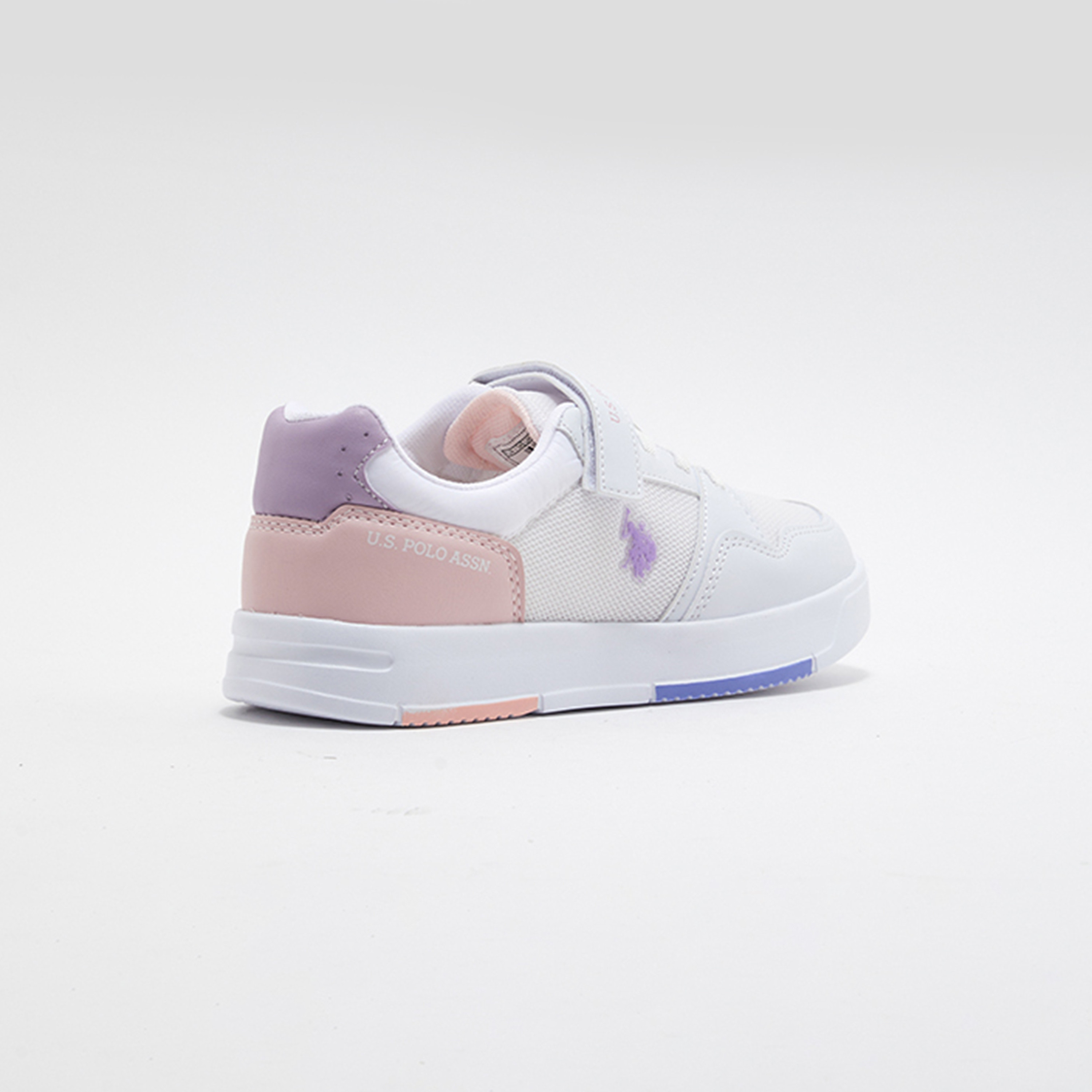  3MDAVIDJR3FX حذاء سنيكرز رياضي من يو إس بولو أسن للأطفال بإغلاق فيلكرو -girls-shoes-sneakers-image-2