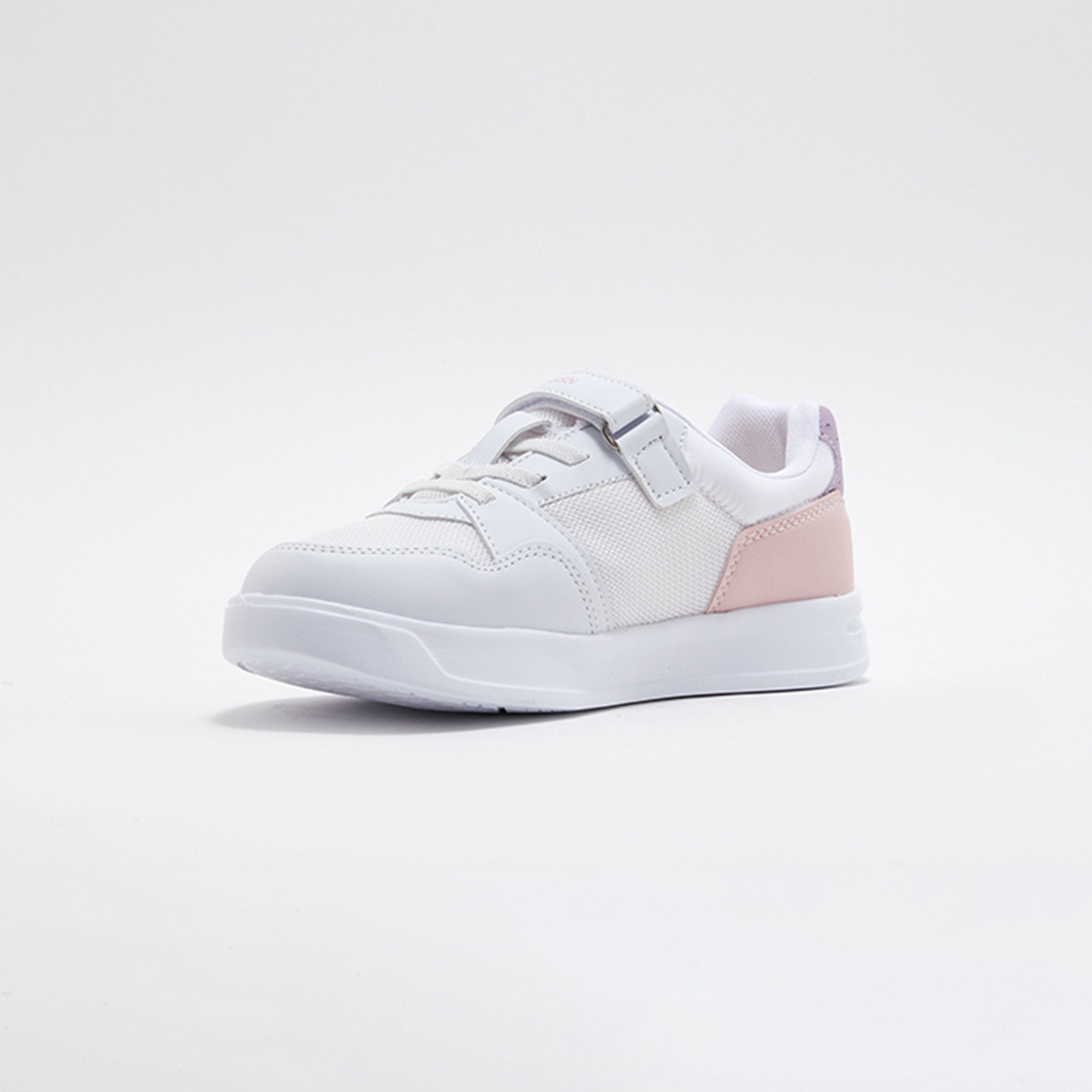 U.S. Polo Assn. Kids Sneakers with Velcro Closure - 3MDAVIDJR3FX-girls-shoes-sneakers-image-3