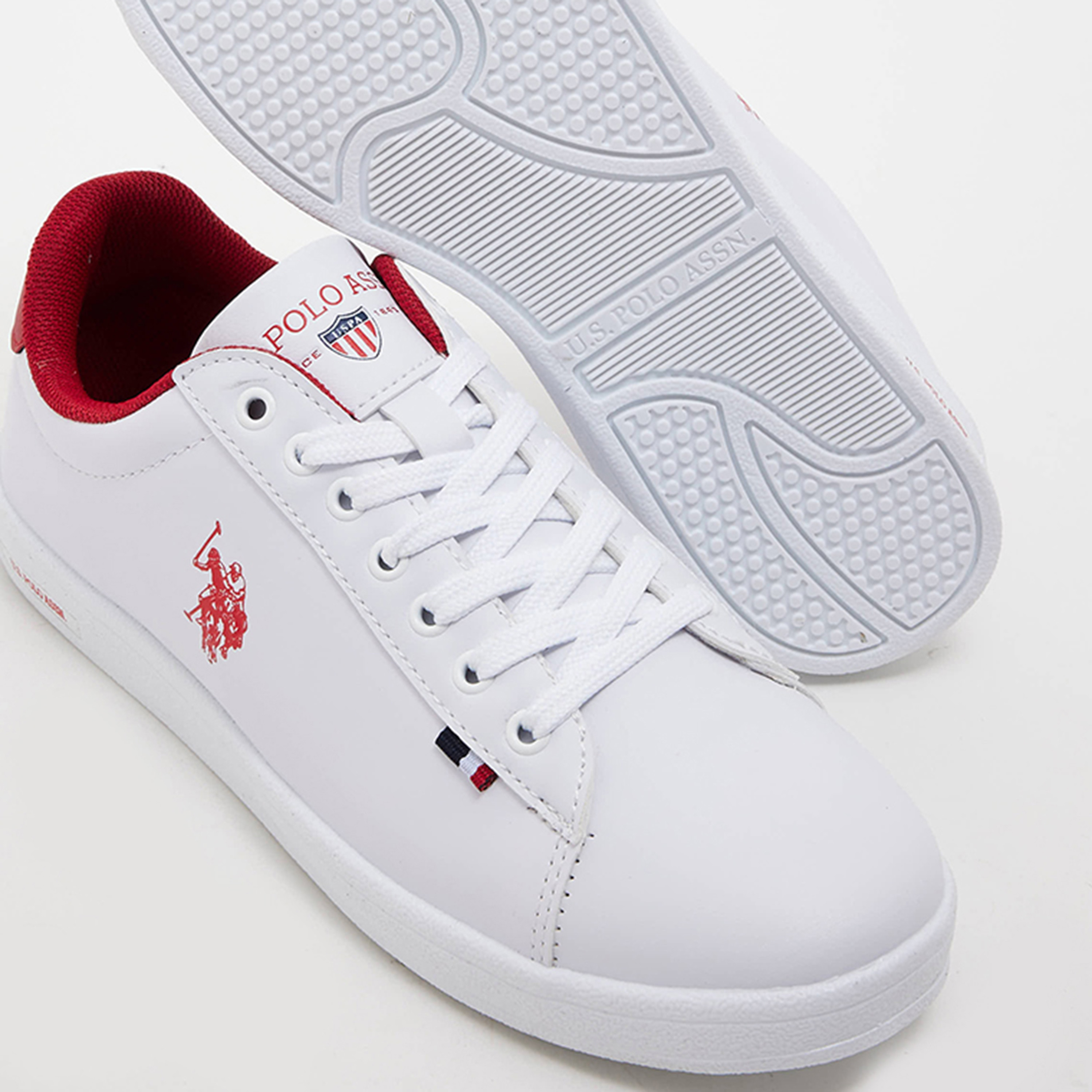 يو. اس. بولو اسن. حذاء رياضي للنساء برباط علوي منخفض |3M FRANCO GSN 3FX1-women-shoes-sneakers-image-4