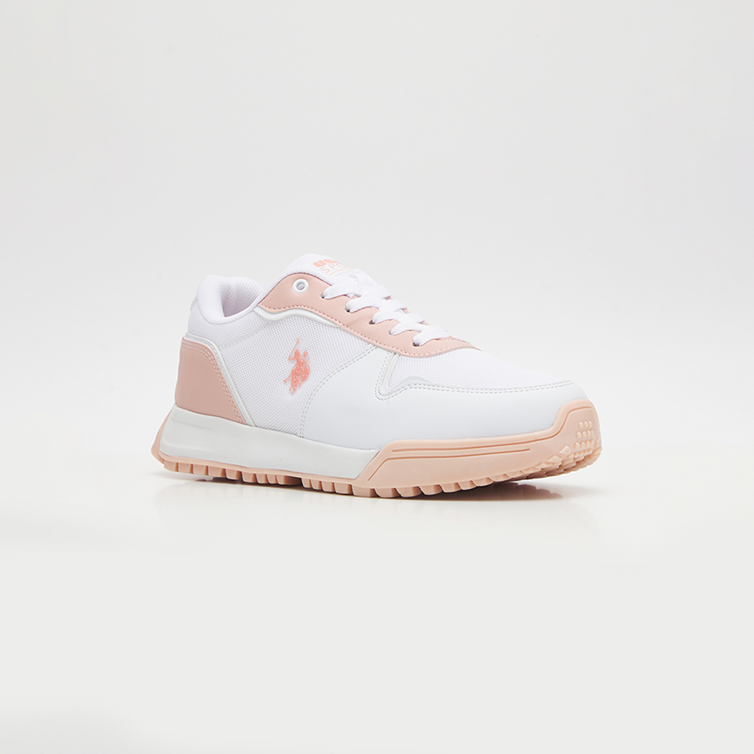 حذاء سنيكرز رياضي نسائي من من يو إس بولو أسن برباط علوي مع منخفض | 3M GWEN 3FXW-women-shoes-sneakers-image-1
