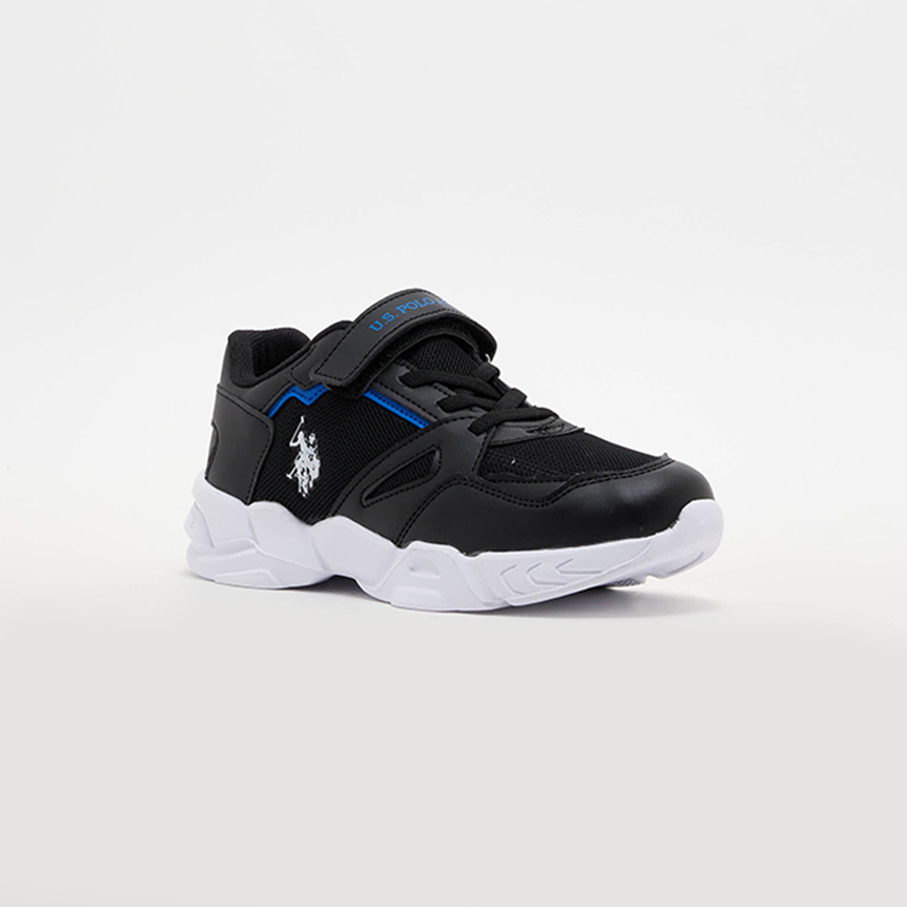 U.S. Polo Assn. Kids Sneakers with Velcro Closure | 3MHOLDJR3FX-boys-shoes-sneakers-image-1