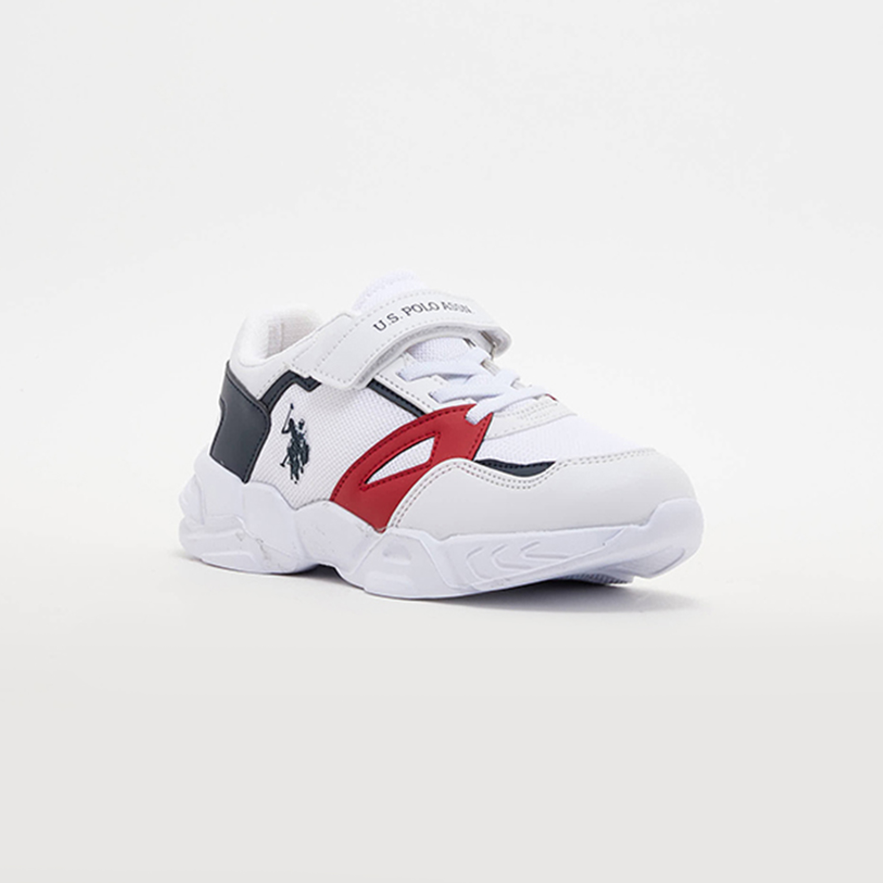 U.S. Polo Assn. Kids Sneakers with Velcro Closure | 3MHOLDJR3FX-boys-shoes-sneakers-image-5