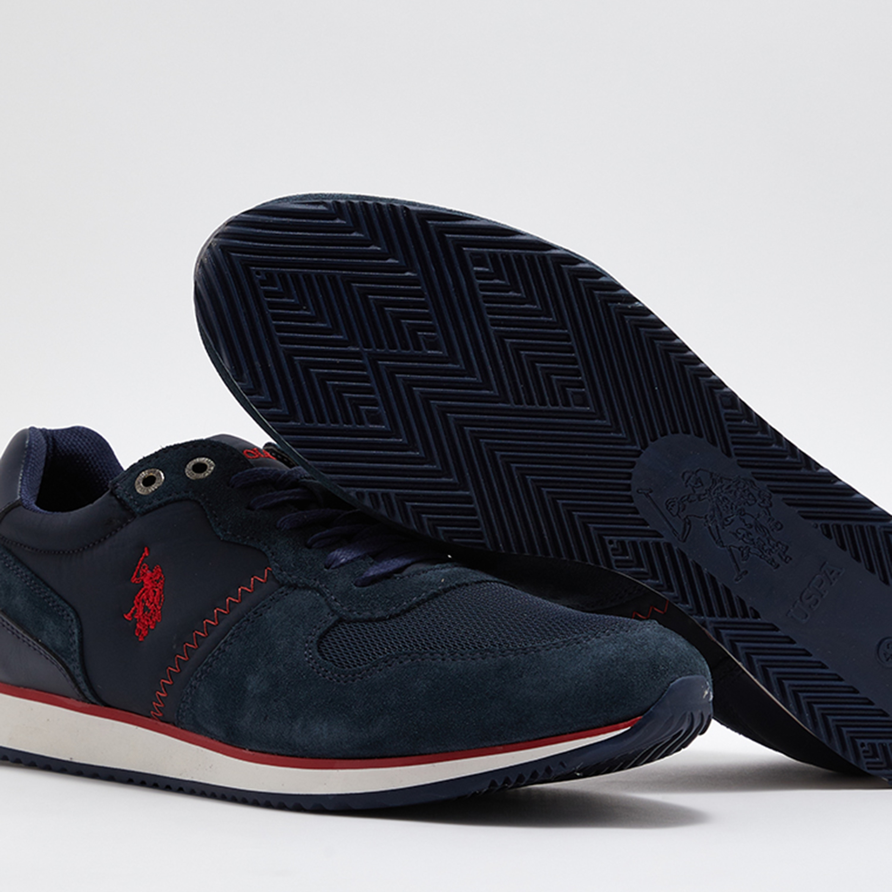 U.S. Polo Assn. Men Low Top Lace Up Sneakers - 3MMAC3FX-men-shoes-sneakers-image-4