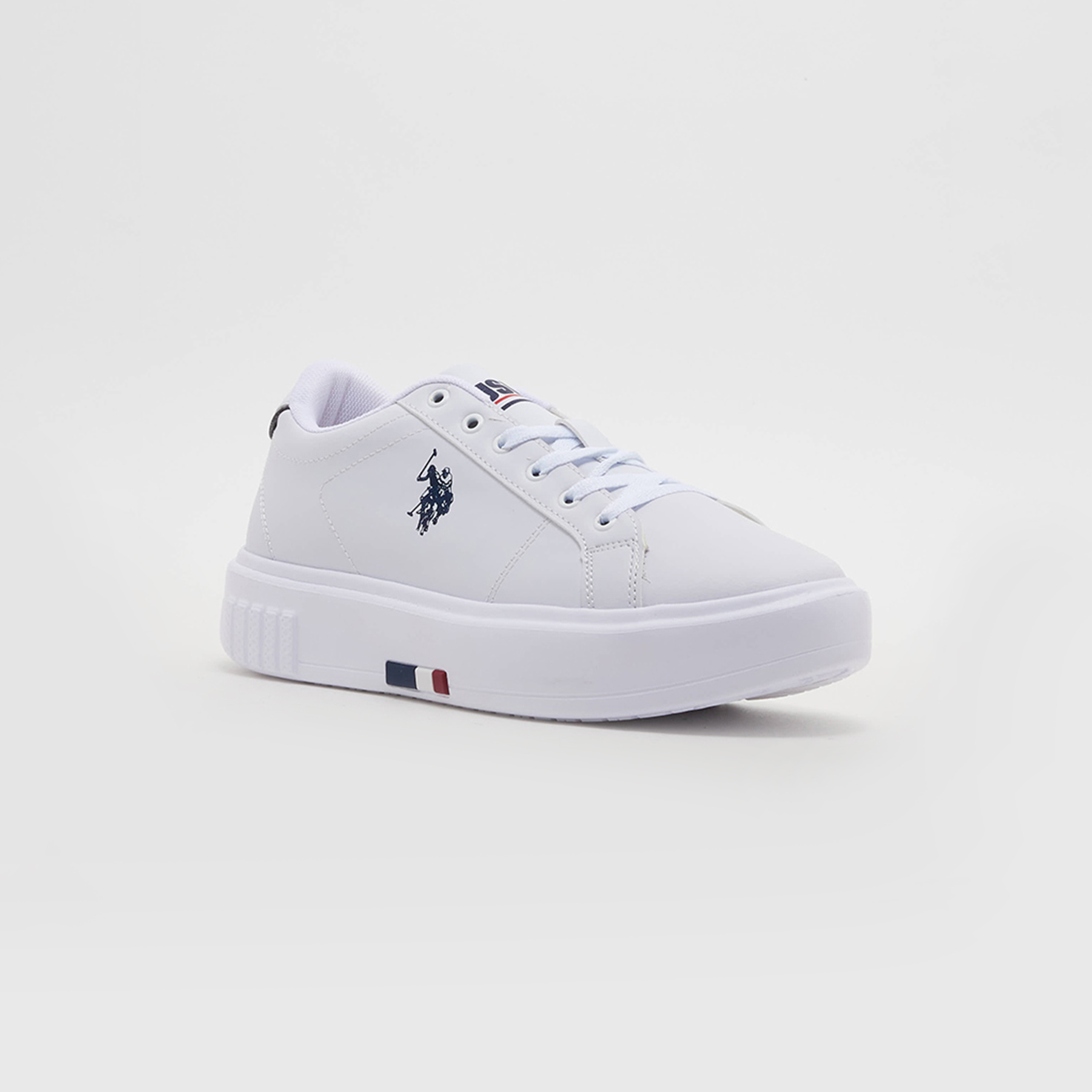  3MMASHULYA3FX_1 | حذاء يو إس بولو أسن للسيدات برباط علوي للكاحل المنخفض-women-shoes-sneakers-image-1