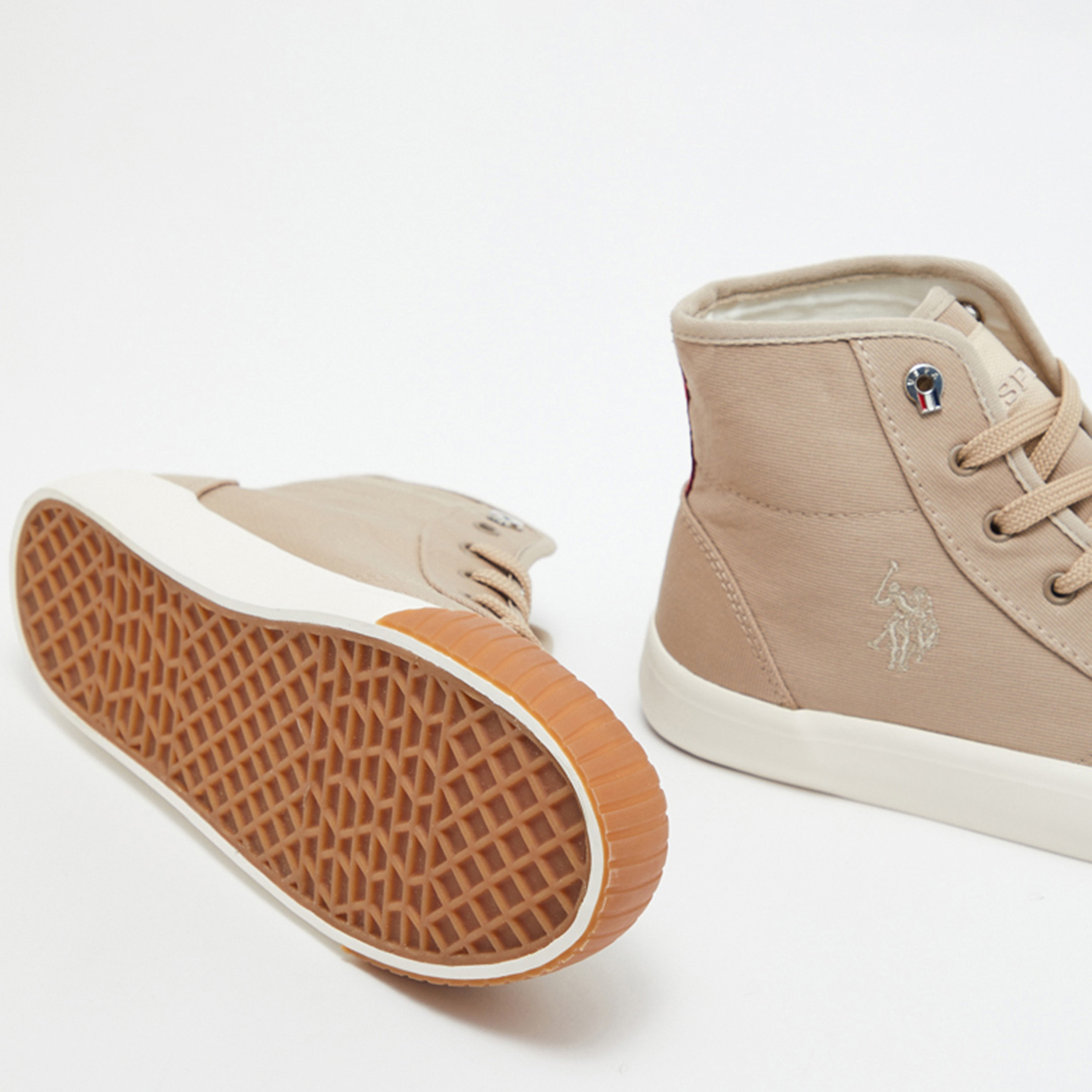 U.S. Polo Assn. Women's Mid Top Lace-Up Sneakers | 3M NIKOTA 3FX-women-shoes-sneakers-image-4