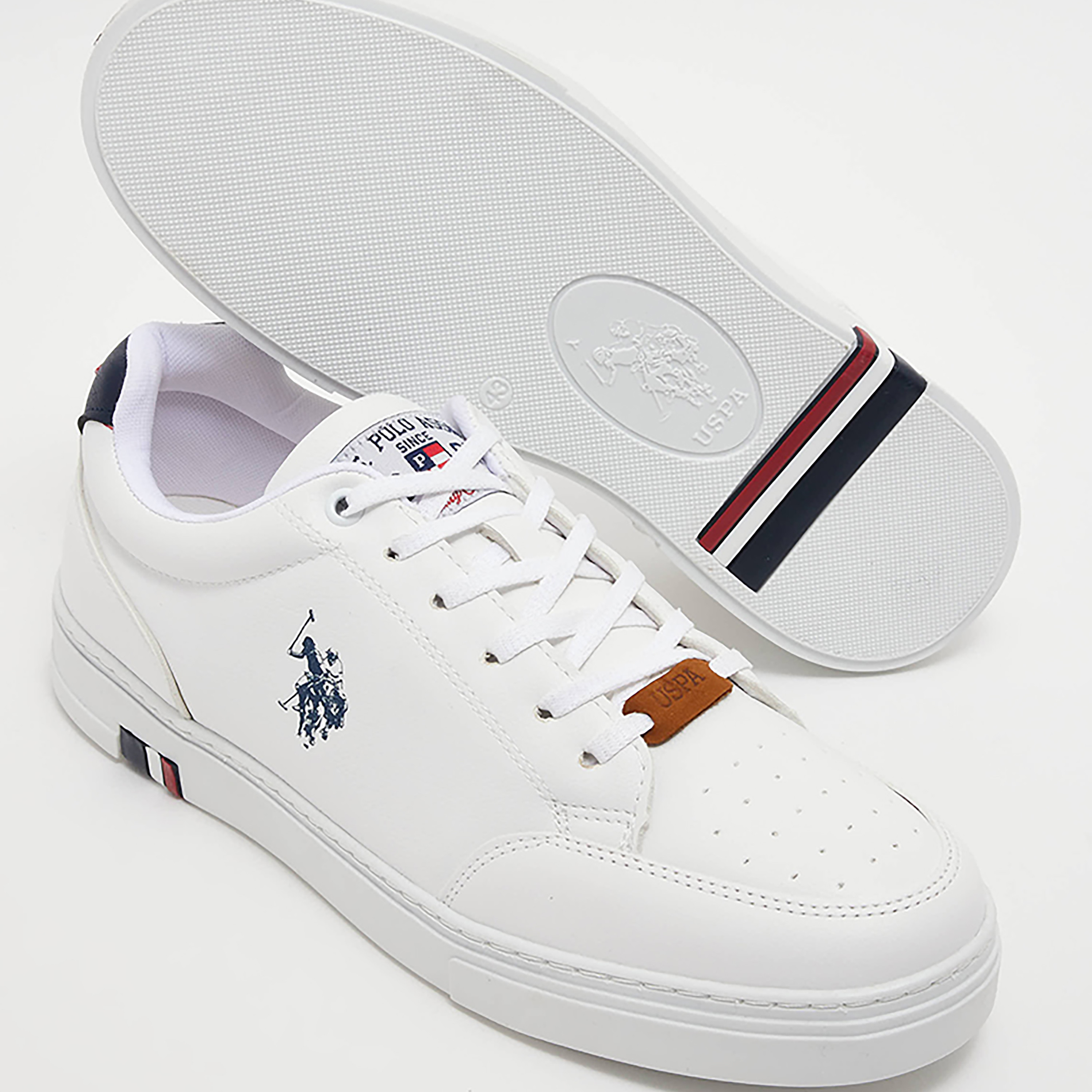 U.S. Polo Assn. Men Low Top Lace-Up Sneakers | 3M NOAH 3FX-men-shoes-sneakers-image-4