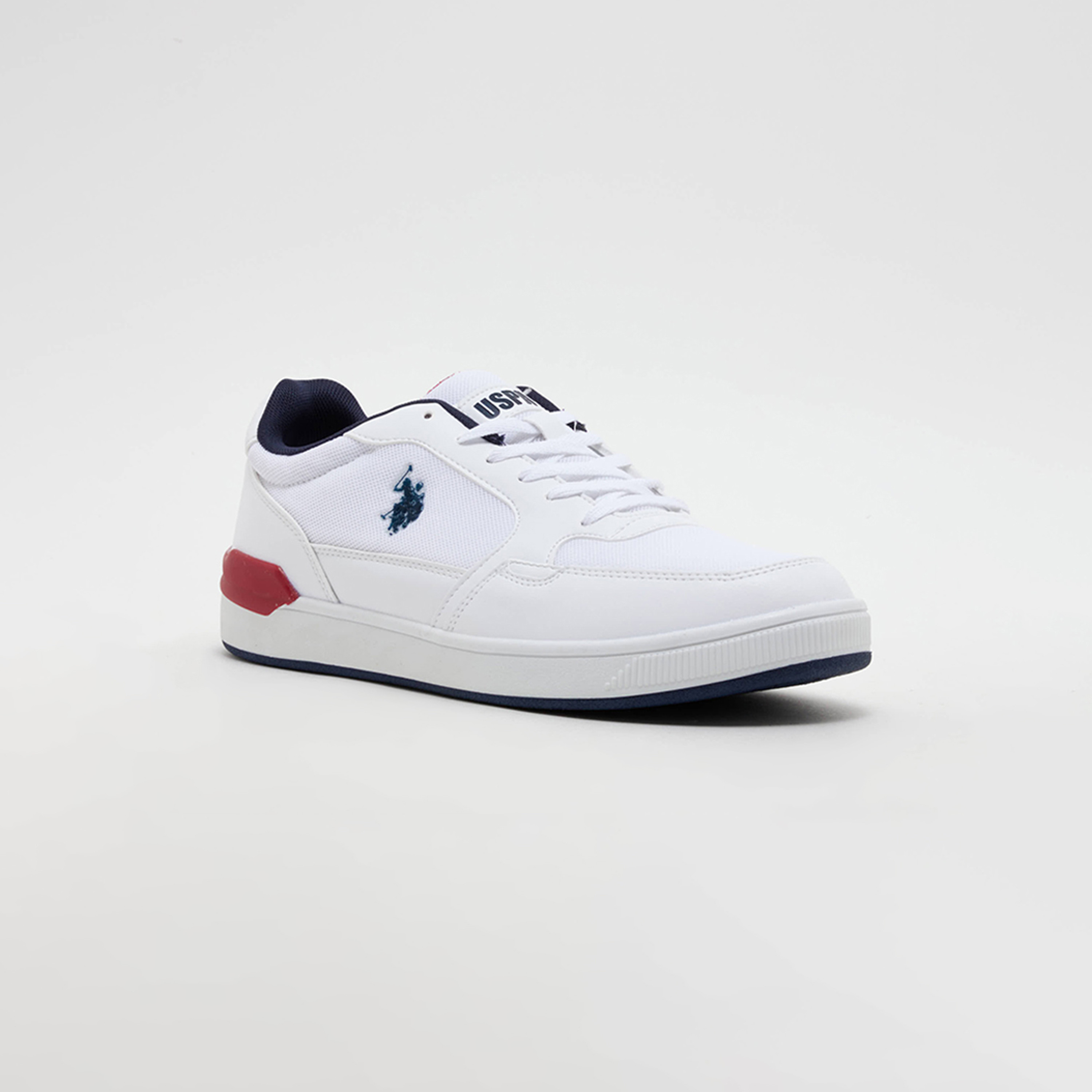 حذاء سنيكرز رياضي رجالي من من يو إس بولو أسن برباط علوي مع منخفض | 3M PARK 3FX-men-shoes-sneakers-image-1