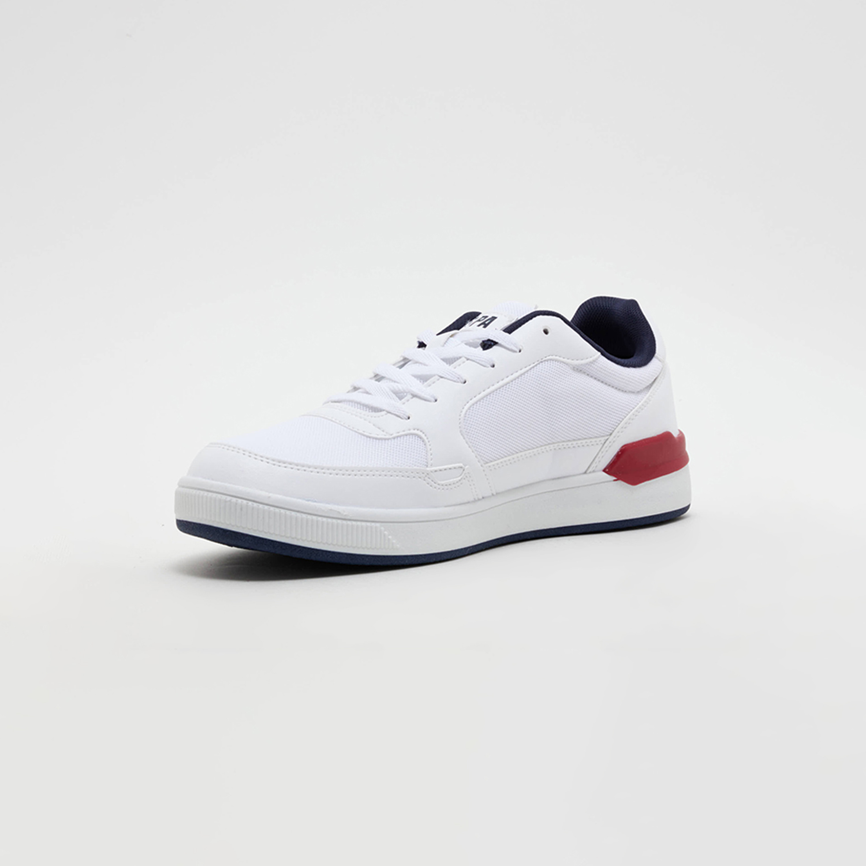 حذاء سنيكرز رياضي رجالي من من يو إس بولو أسن برباط علوي مع منخفض | 3M PARK 3FX-men-shoes-sneakers-image-3