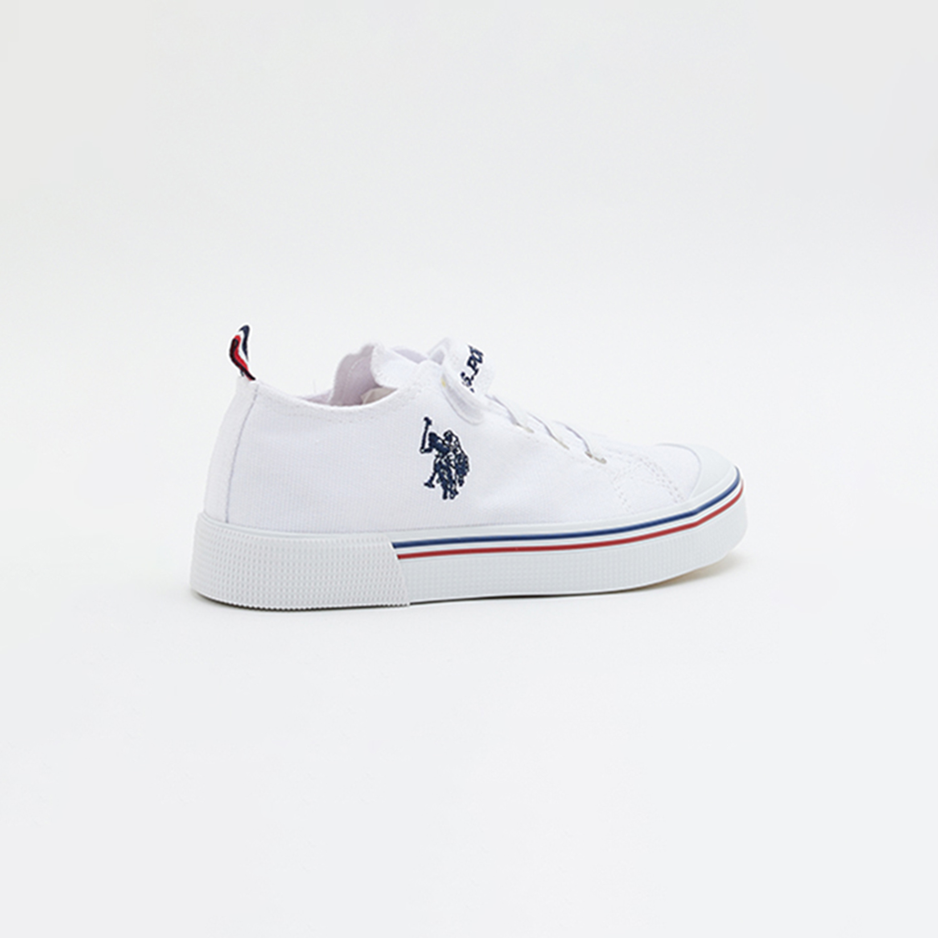 U.S. Polo Assn. Kids Low Top Velcro Sneakers | 3M PENELOPE 3FXK-girls-shoes-sneakers-image-2
