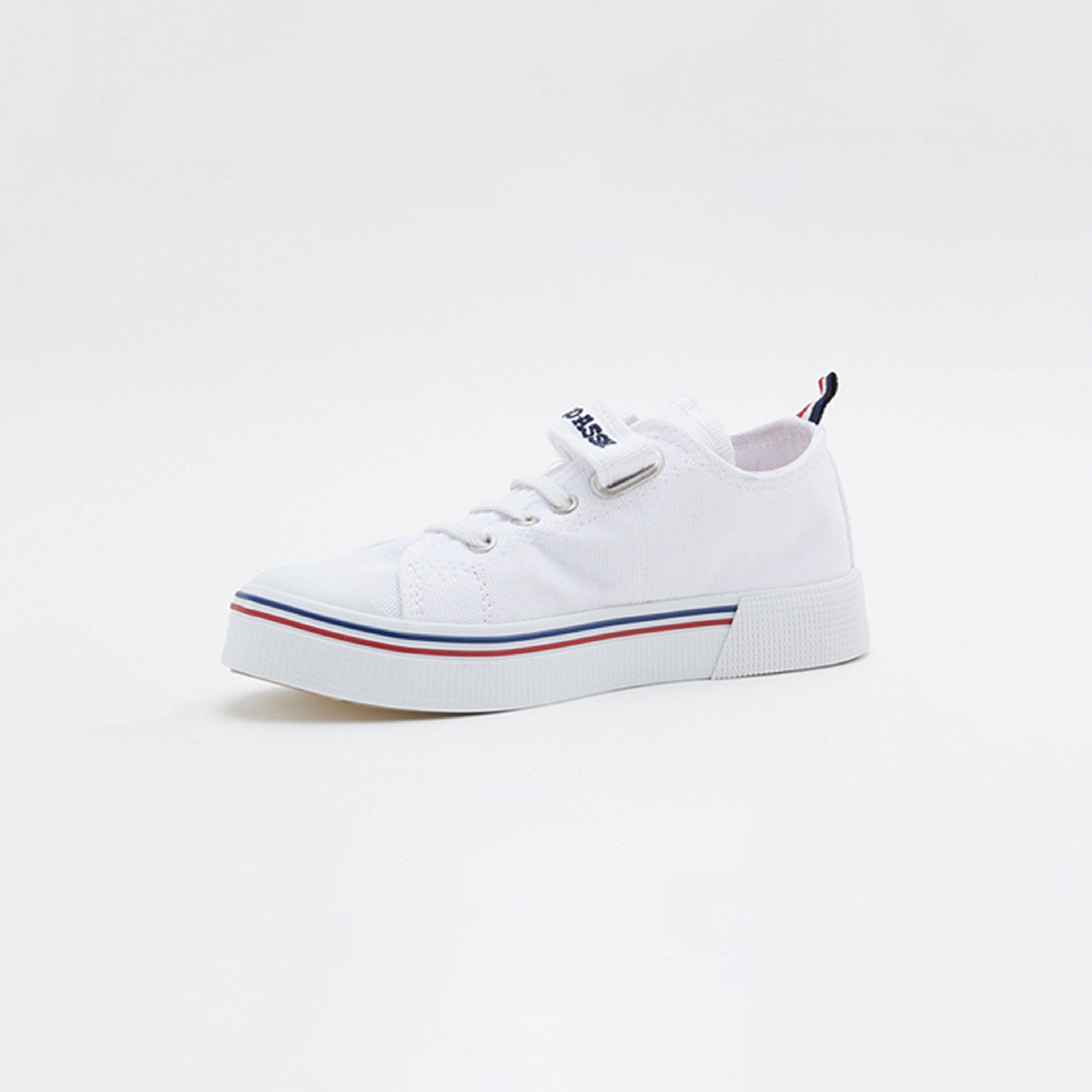 U.S. Polo Assn. Kids Low Top Velcro Sneakers | 3M PENELOPE 3FXK-girls-shoes-sneakers-image-3