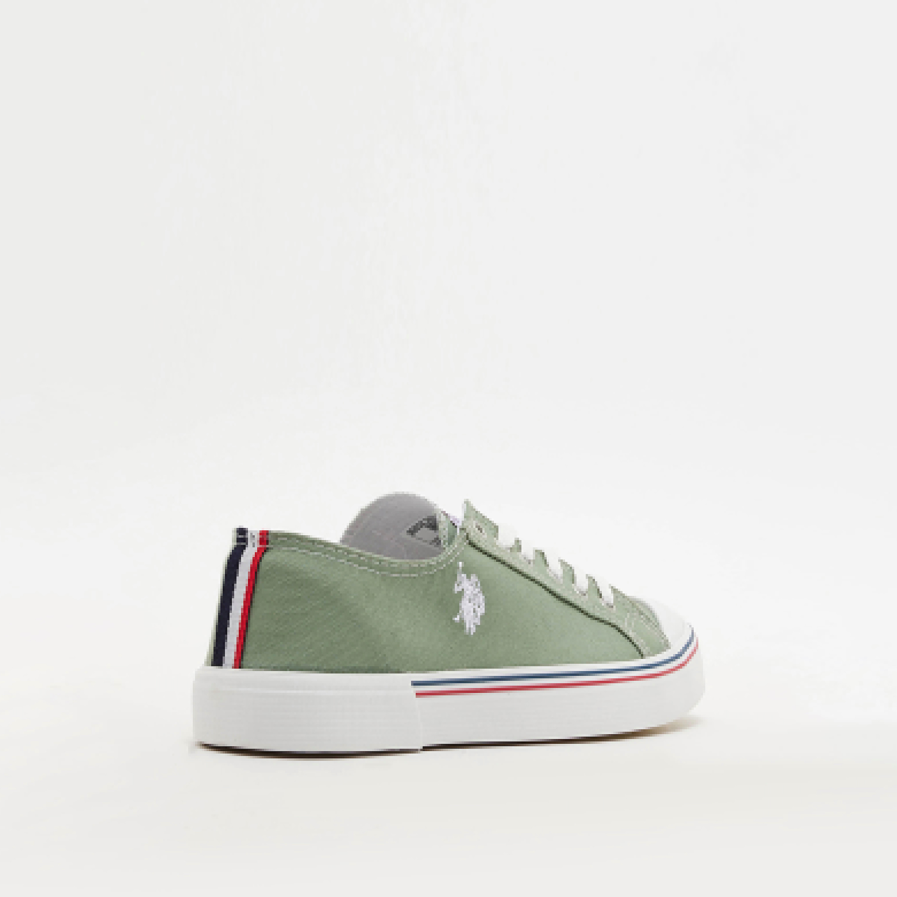  3MPENELOPE3FX_1 | حذاء سنيكرز رياضي نسائي من من يو إس بولو أسن برباط علوي من قماش الكتاني-women-shoes-sneakers-image-2