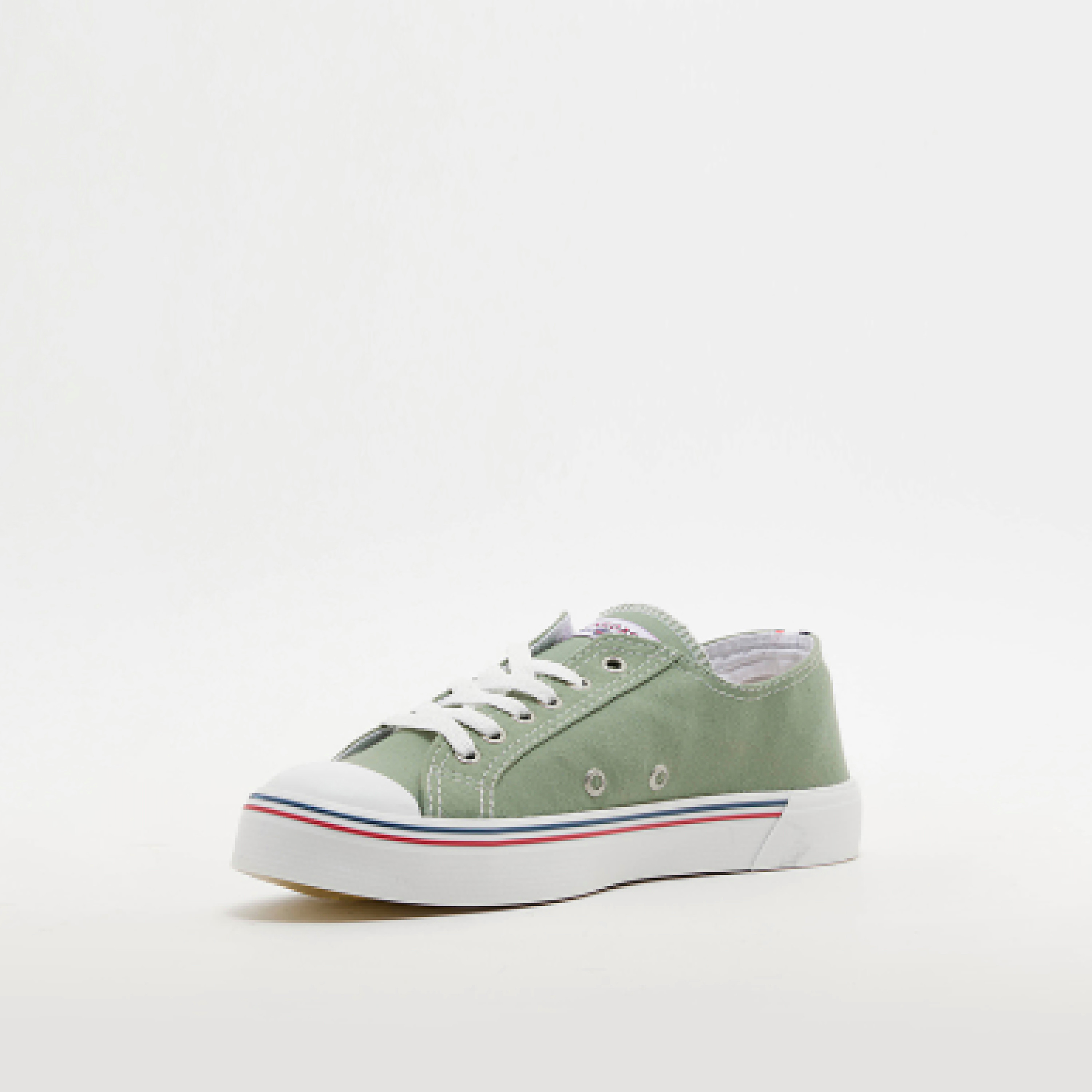  3MPENELOPE3FX_1 | حذاء سنيكرز رياضي نسائي من من يو إس بولو أسن برباط علوي من قماش الكتاني-women-shoes-sneakers-image-3