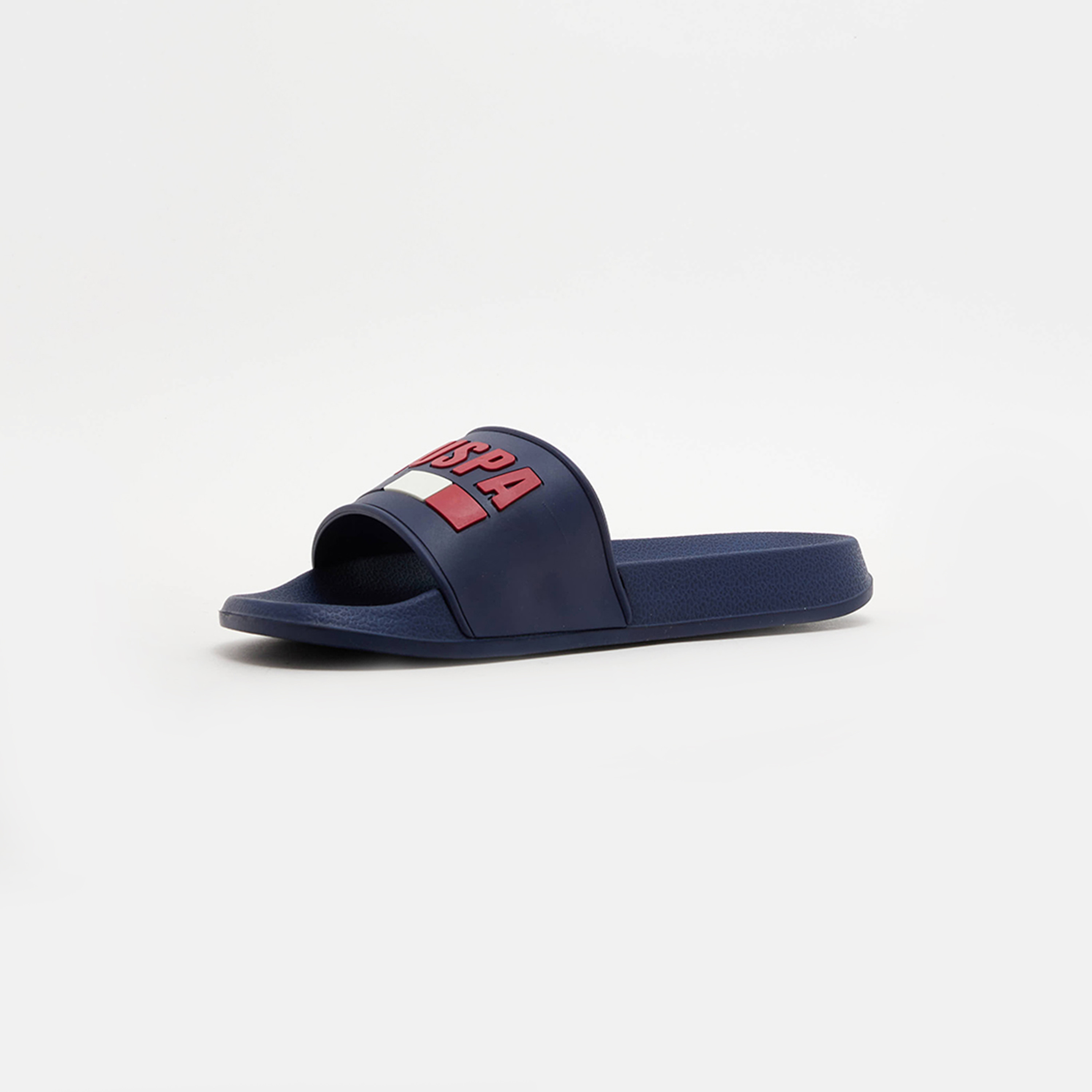 U.S. Polo Assn. Logo Men Open Toe Slides | 3MSMAUG3FX-men-shoes-flipflopsandslides-image-3