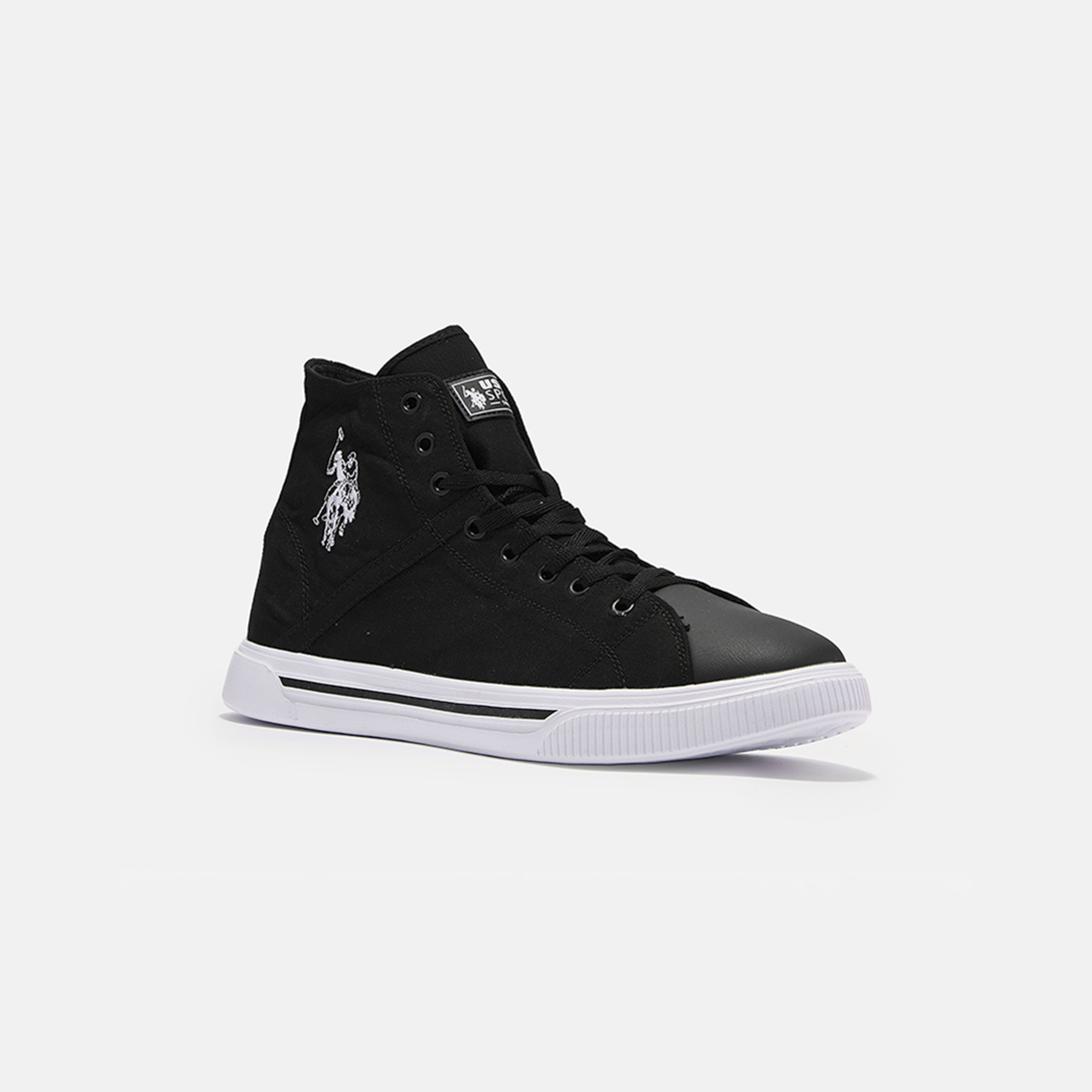 U.S. Polo Assn. Men High Top Lace-Up Sneakers | 3M SOCRATES 3FX-men-shoes-sneakers-image-1