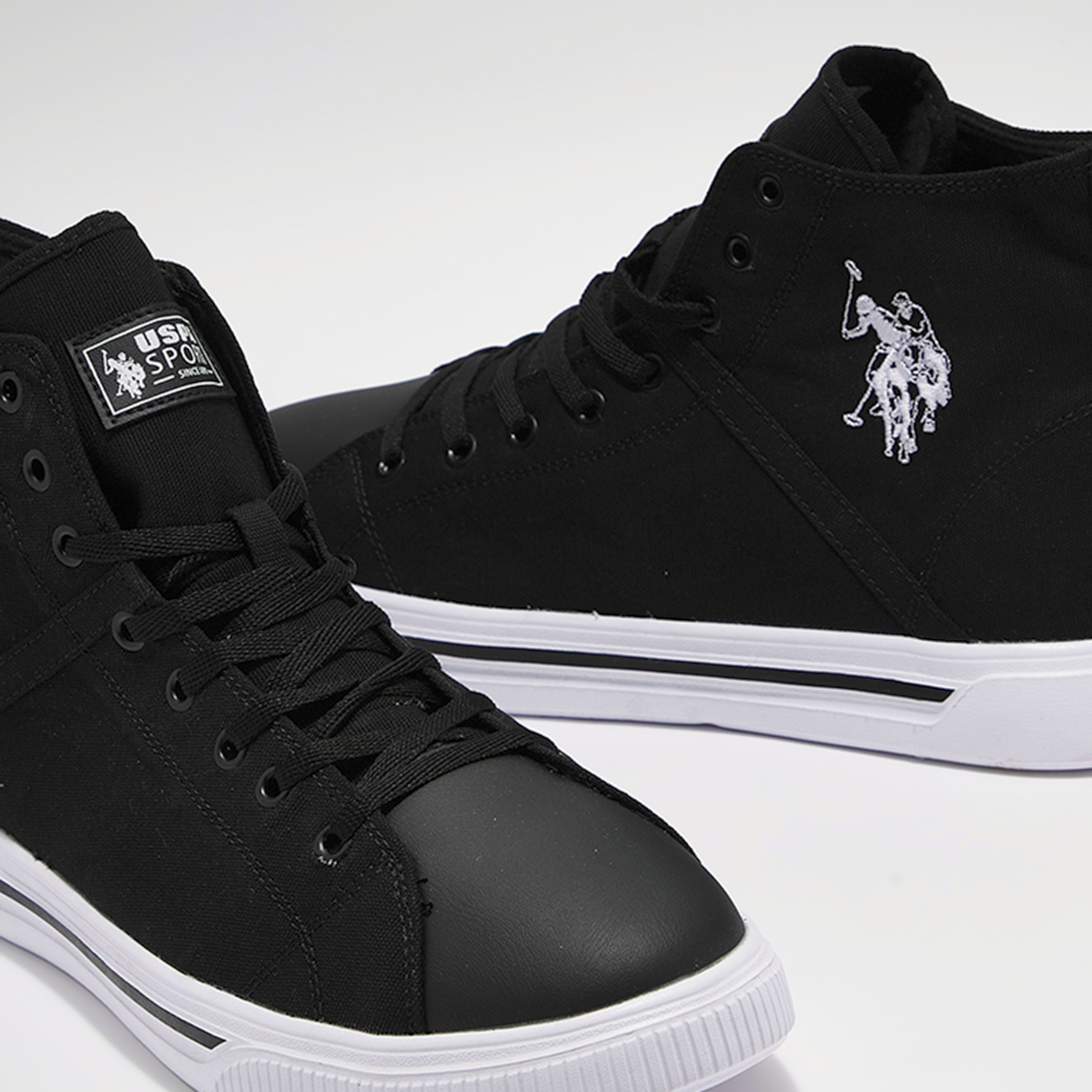 U.S. Polo Assn. Men High Top Lace-Up Sneakers | 3M SOCRATES 3FX-men-shoes-sneakers-image-4
