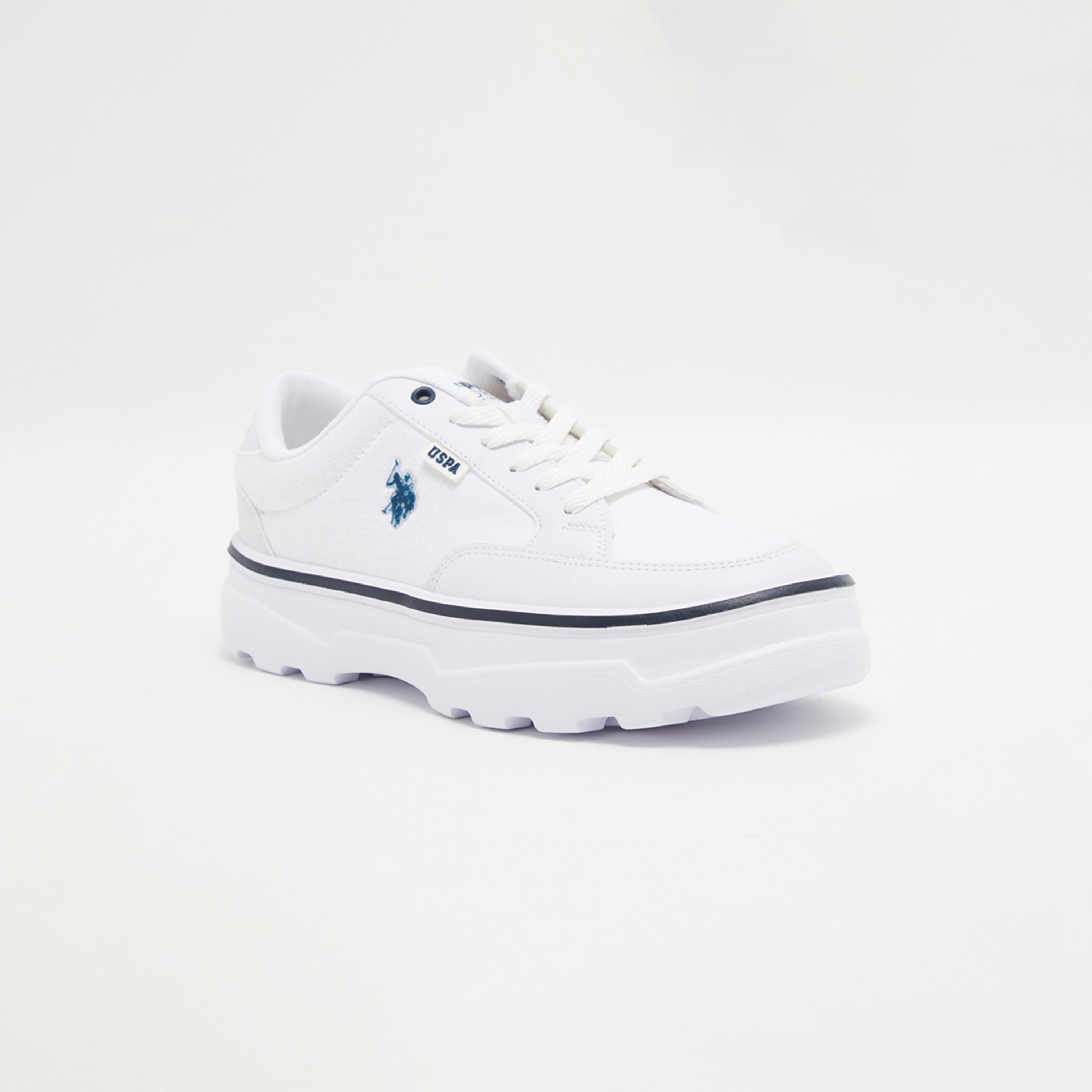 U.S. Polo Assn. Women's Low Top Lace-Up Sneakers | 3M SODIUM 3FX-women-shoes-sneakers-image-1