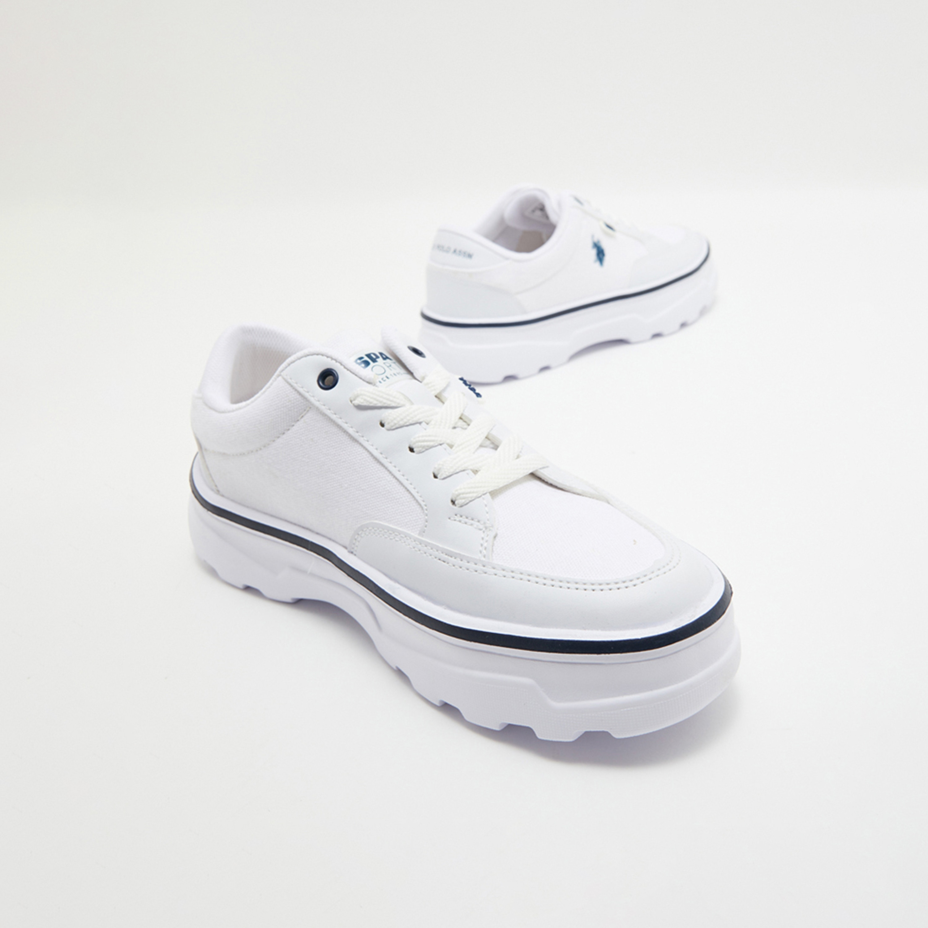 U.S. Polo Assn. Women's Low Top Lace-Up Sneakers | 3M SODIUM 3FX-women-shoes-sneakers-image-4