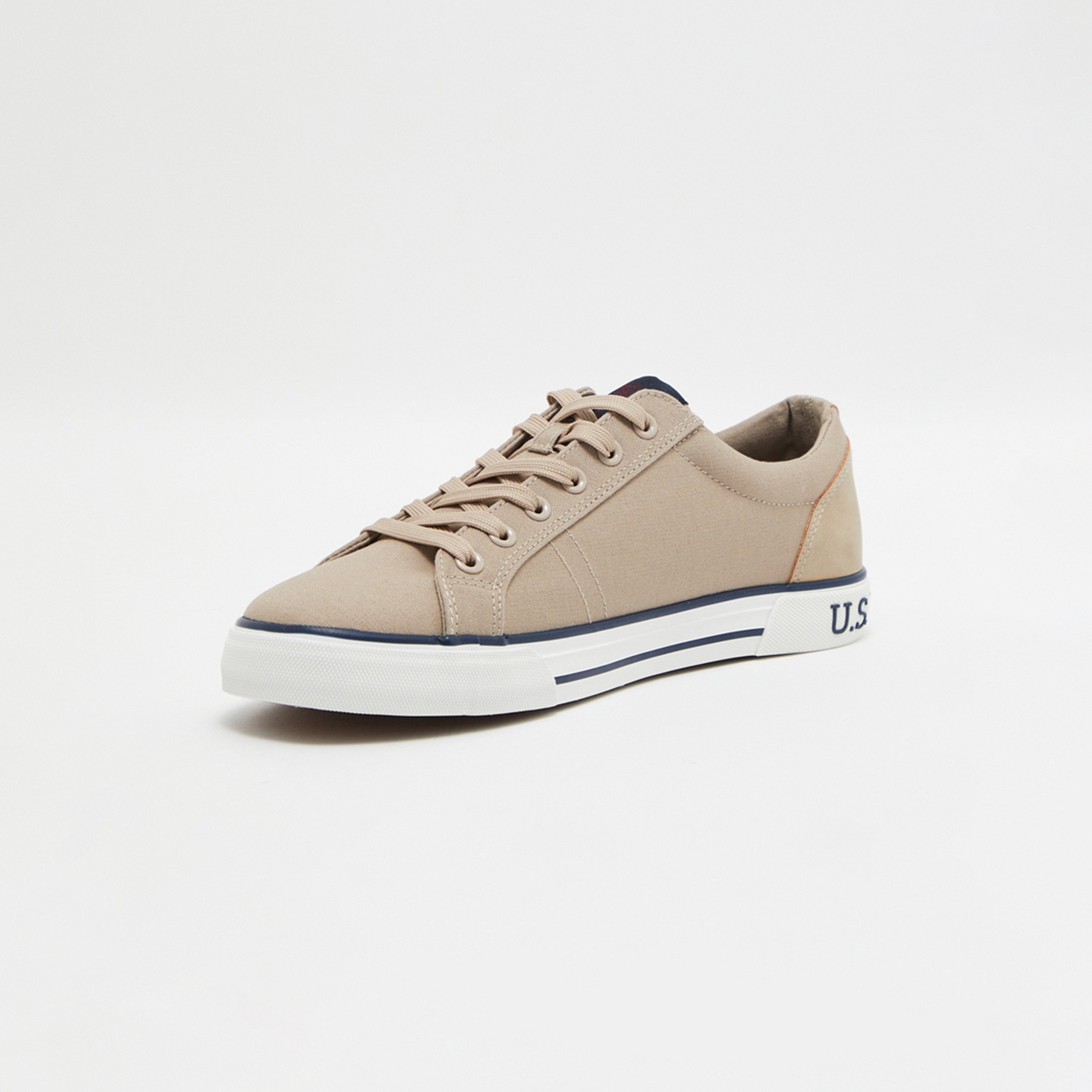 حذاء رياضي قماشي برباط علوي منخفض للرجال من يو اس بولو اسن | 3M TEO 3FX-men-shoes-sneakers-image-7