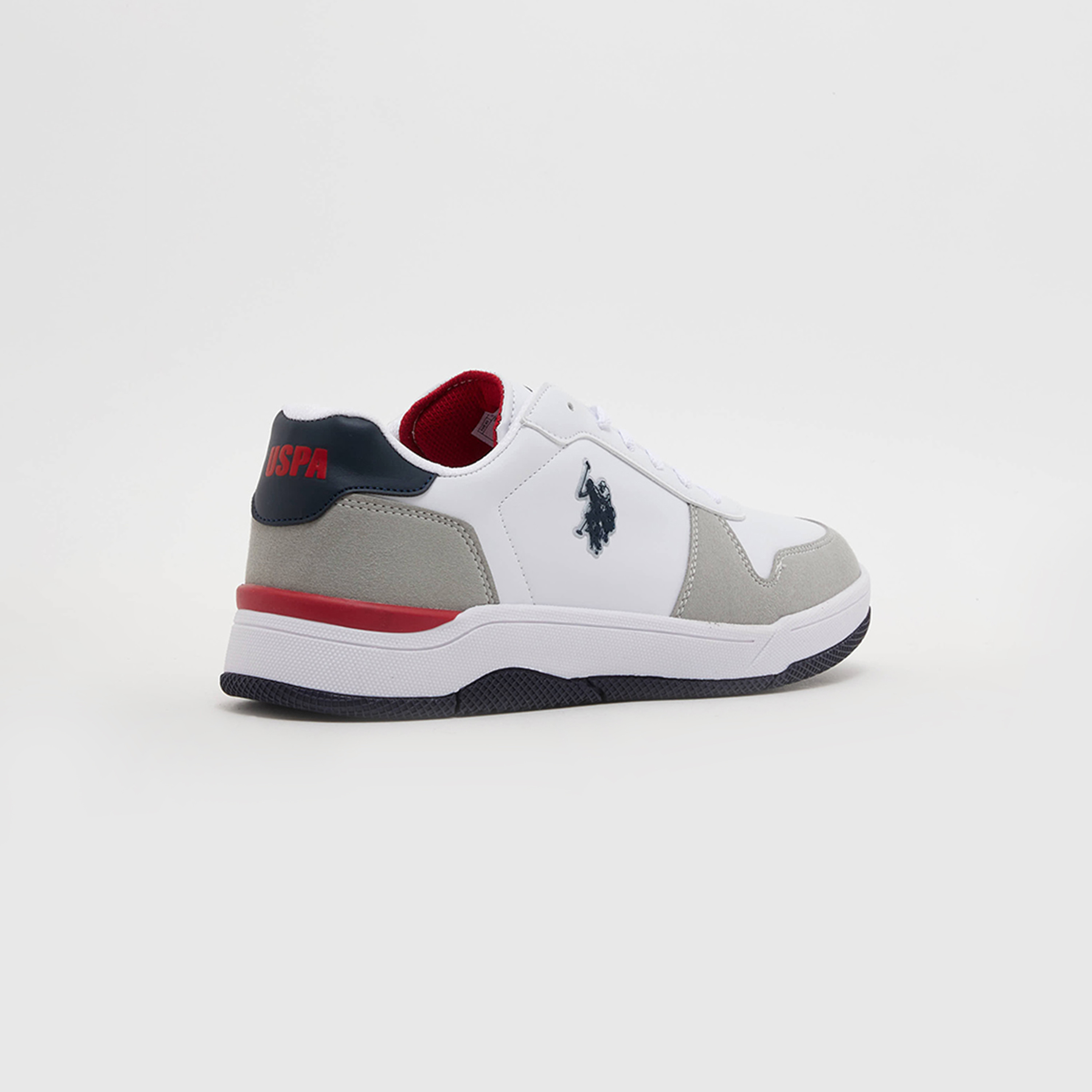 U.S. Polo Assn. Men Low Ankle Lace Up Sneakers | 3MZEUS3FX_1-men-shoes-sneakers-image-2