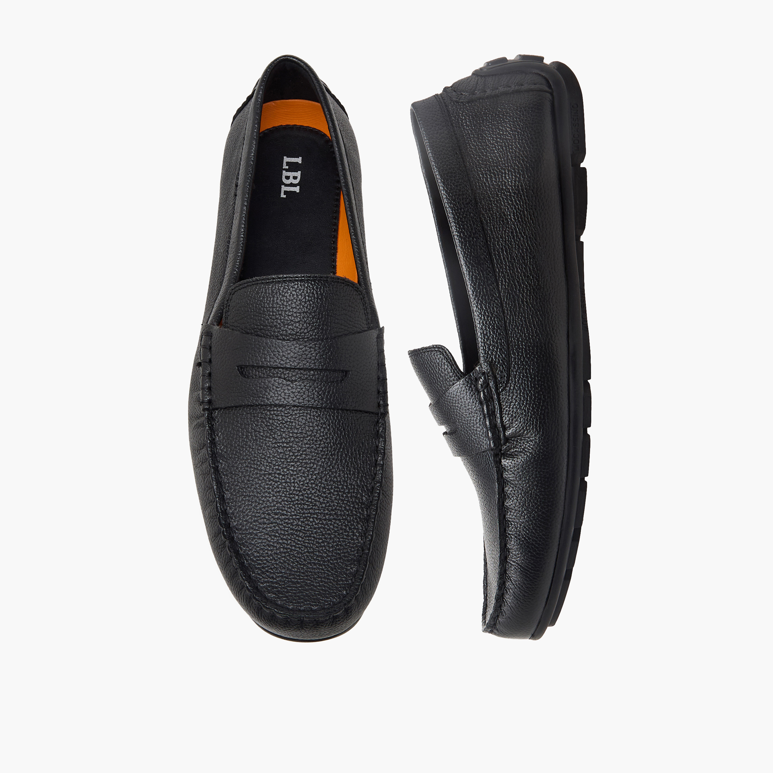 LBL by Shoexpress Men Leather Slip-On Moccasins-men-shoes-loafersandmoccasins-image-1