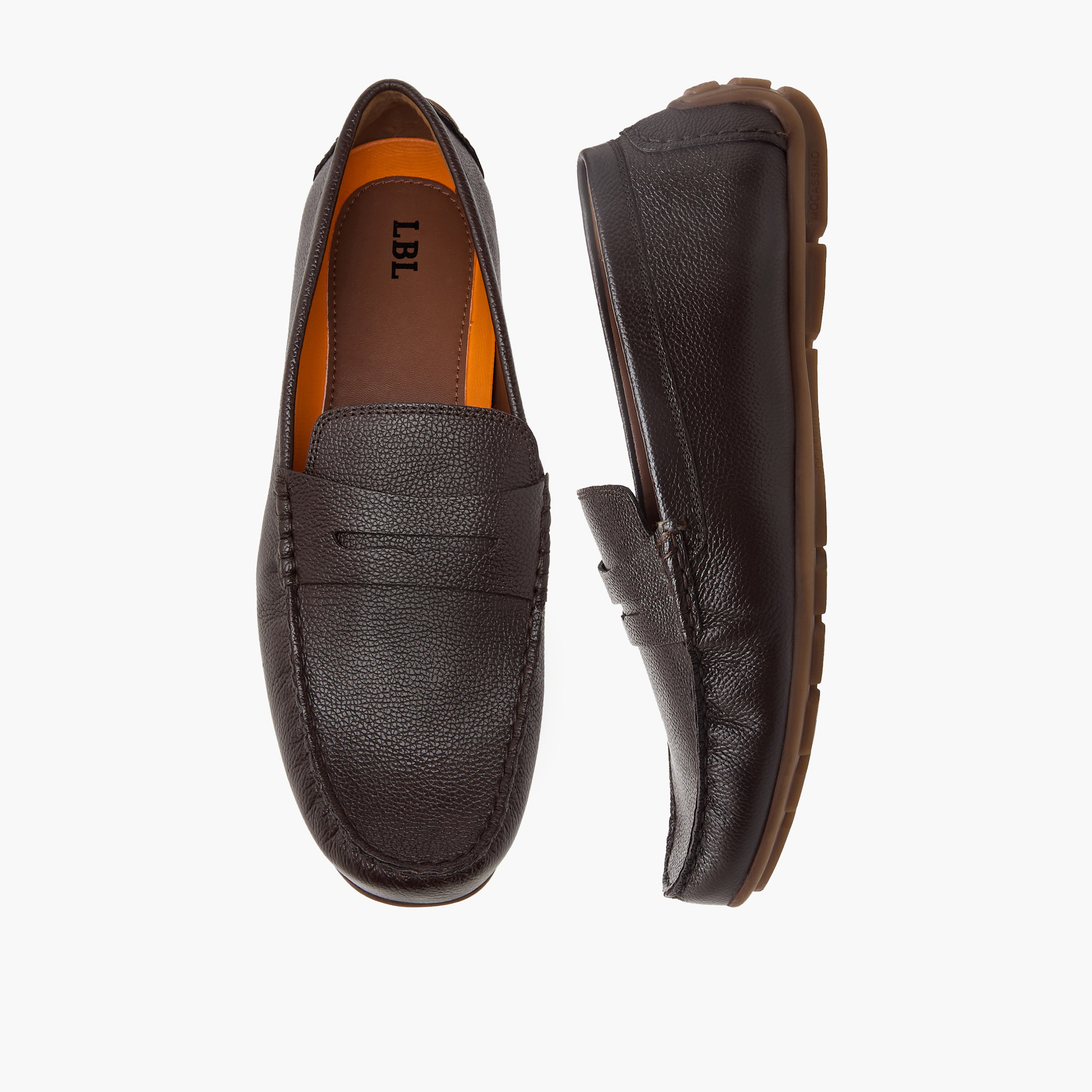 LBL by Shoexpress Men Leather Slip-On Moccasins-men-shoes-loafersandmoccasins-image-1