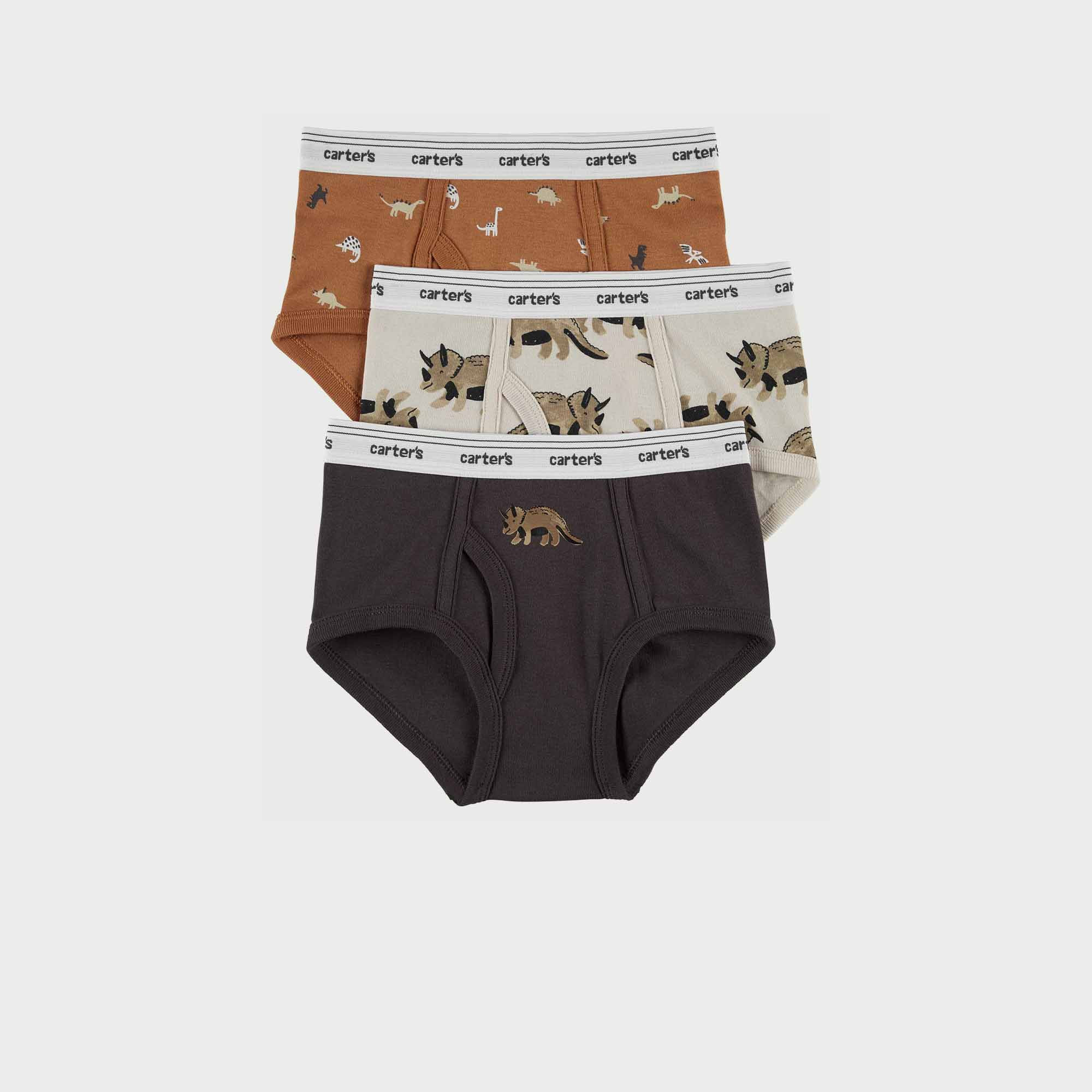 Carters 3 Piece Cotton Boxer Briefs